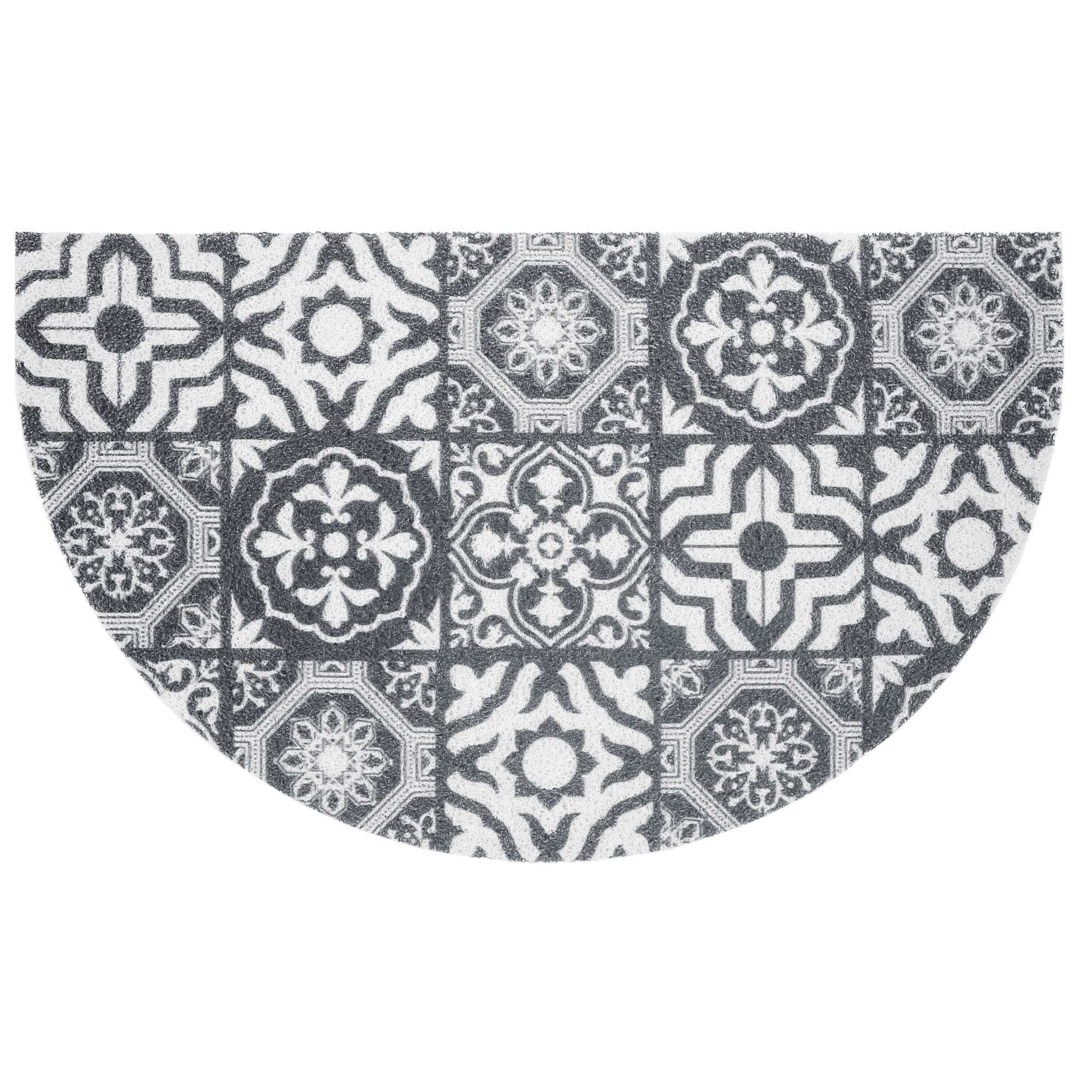 Tappeto da entrata 45 x 75 cm Lisbonne mezzaluna