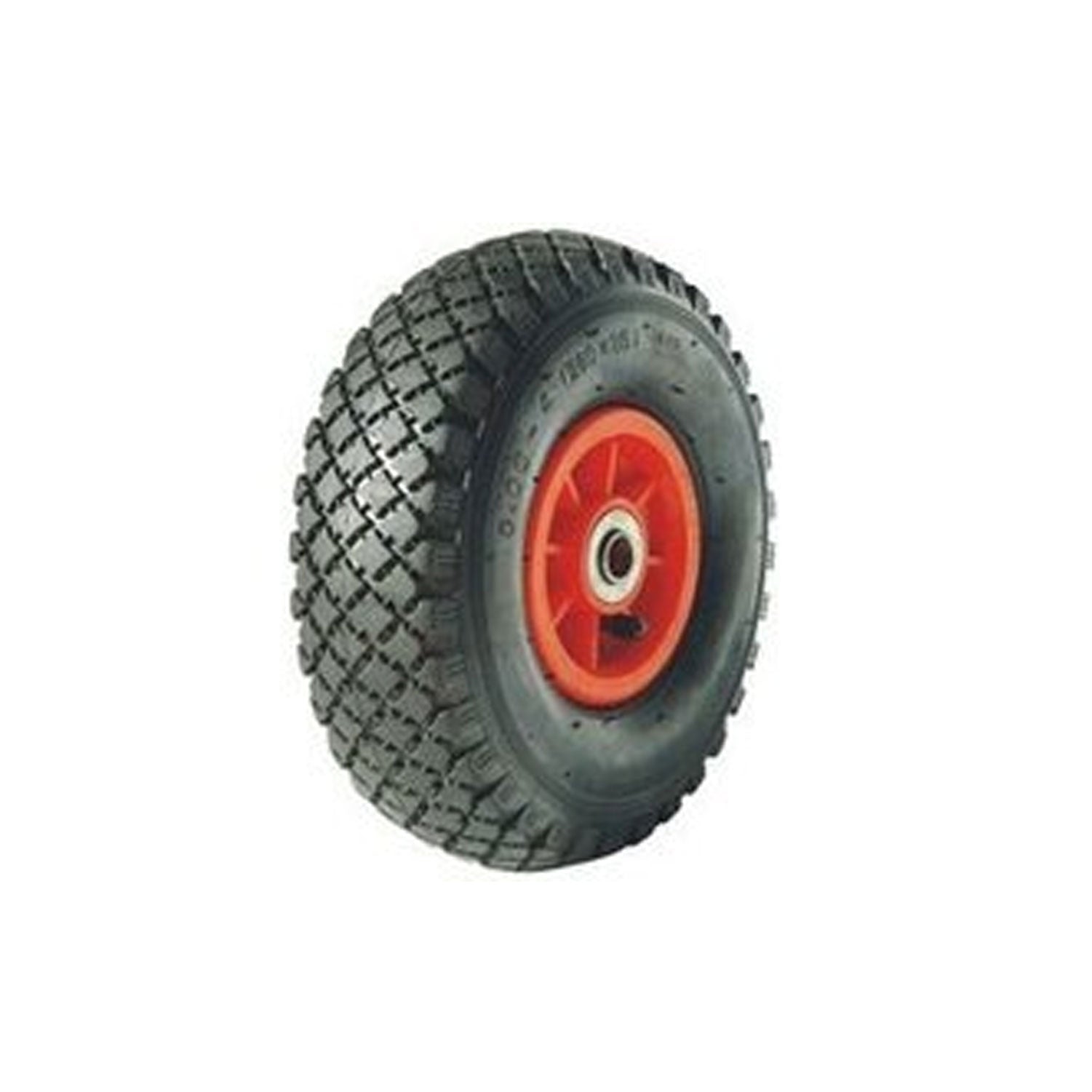 RUOTA PNEUMATICA PER CARRELLO CON PERNO CORTO