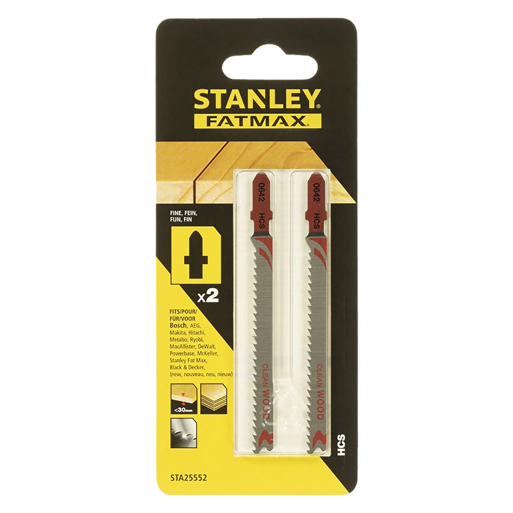 Stanley 100x4-5,2mm lame tagli veloci legno