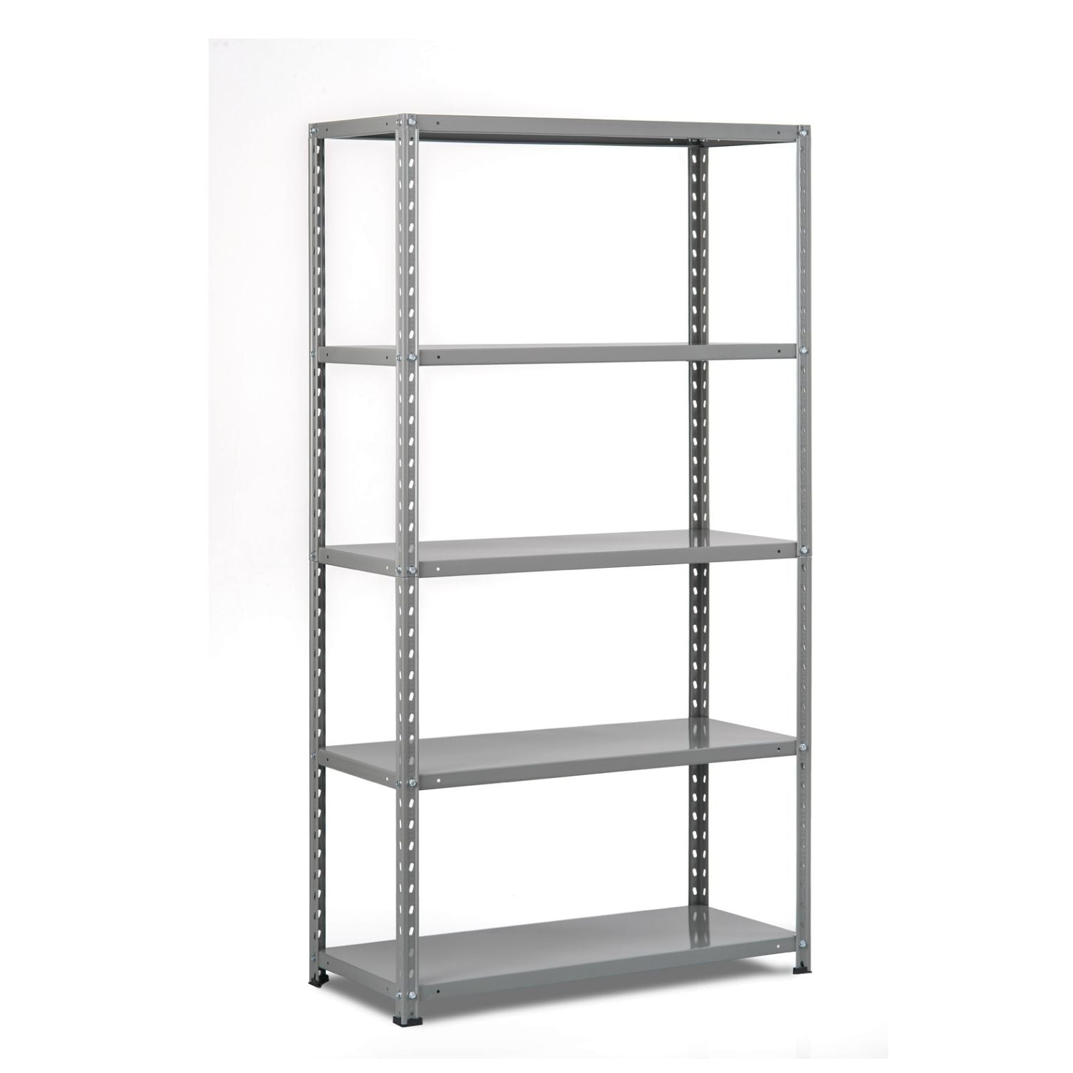 Scaffale in metallo 5 ripiani 100x40x188 cm