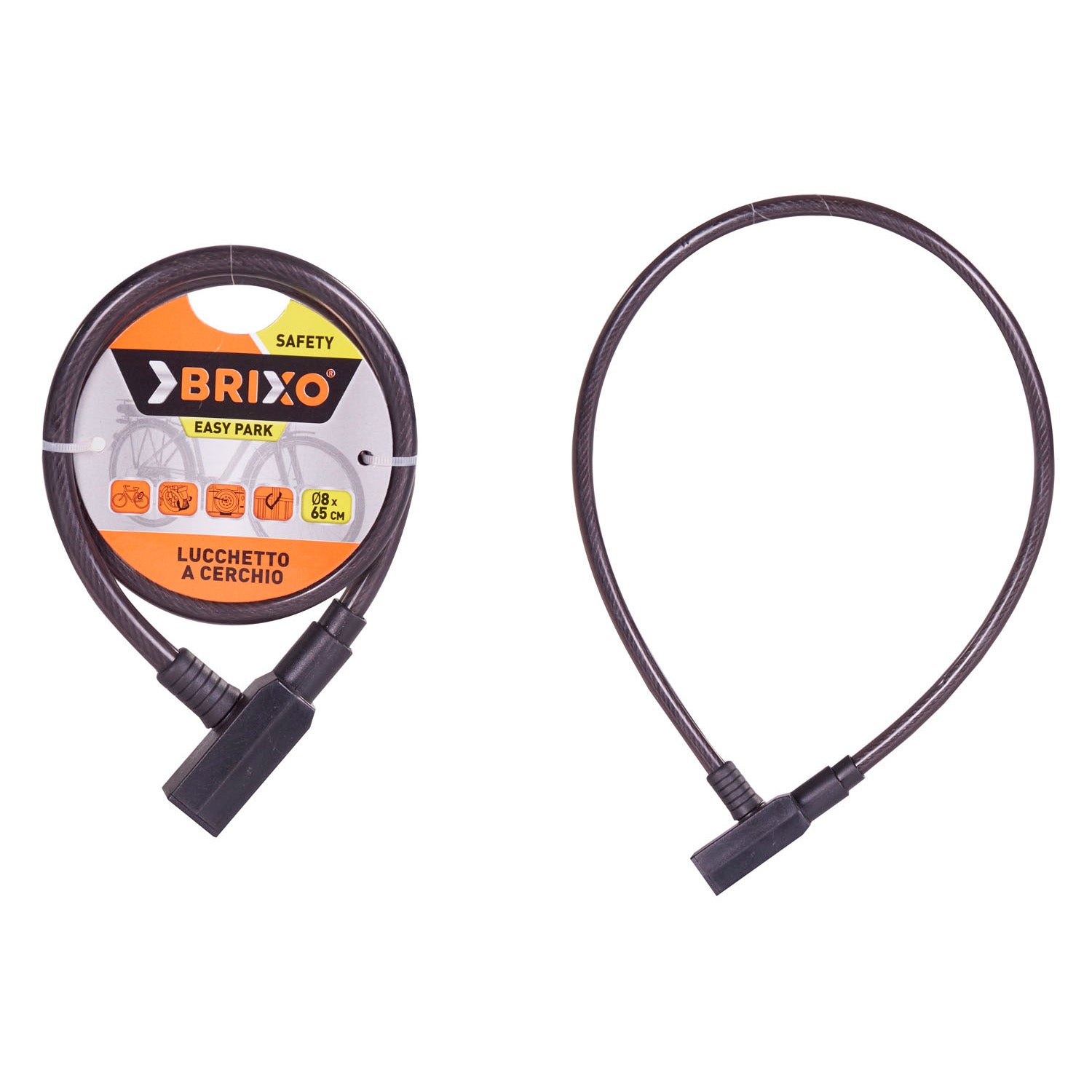 Lucchetto a cerchio per biciclette 8x65