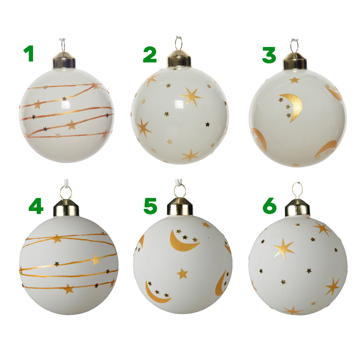 Palla natalizia luna