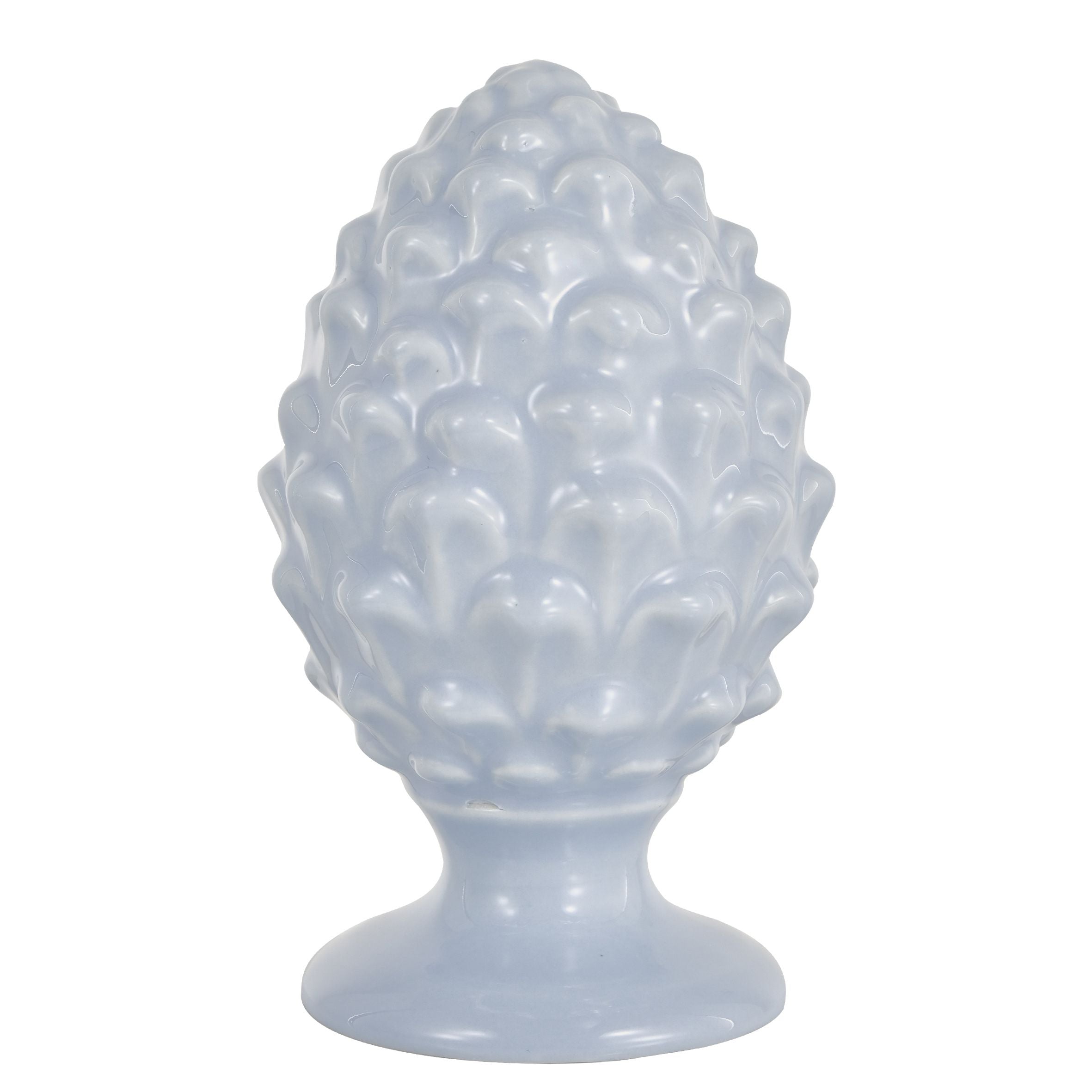 Pigna in porcellana dipinta a mano 14 cm 3