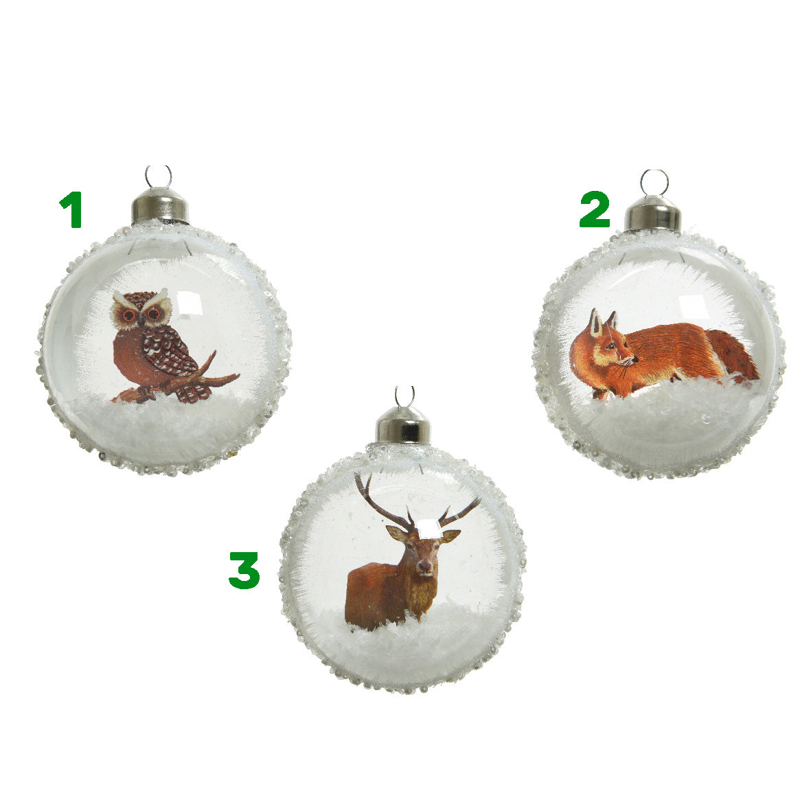 Pallina trasparente 8 cm