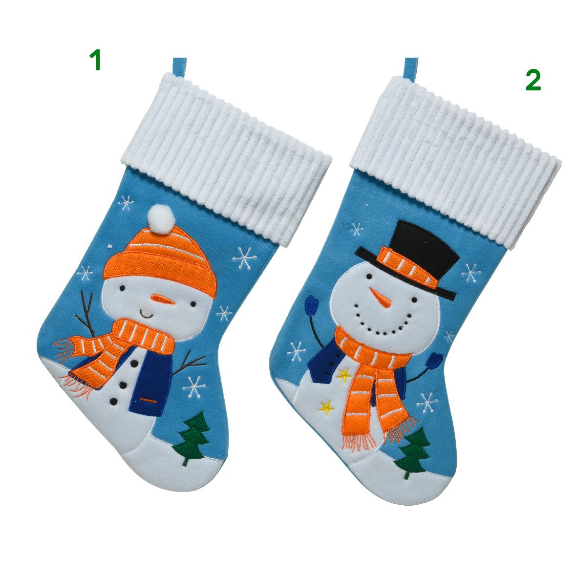 Calza pupazzi di neve Kaemingk