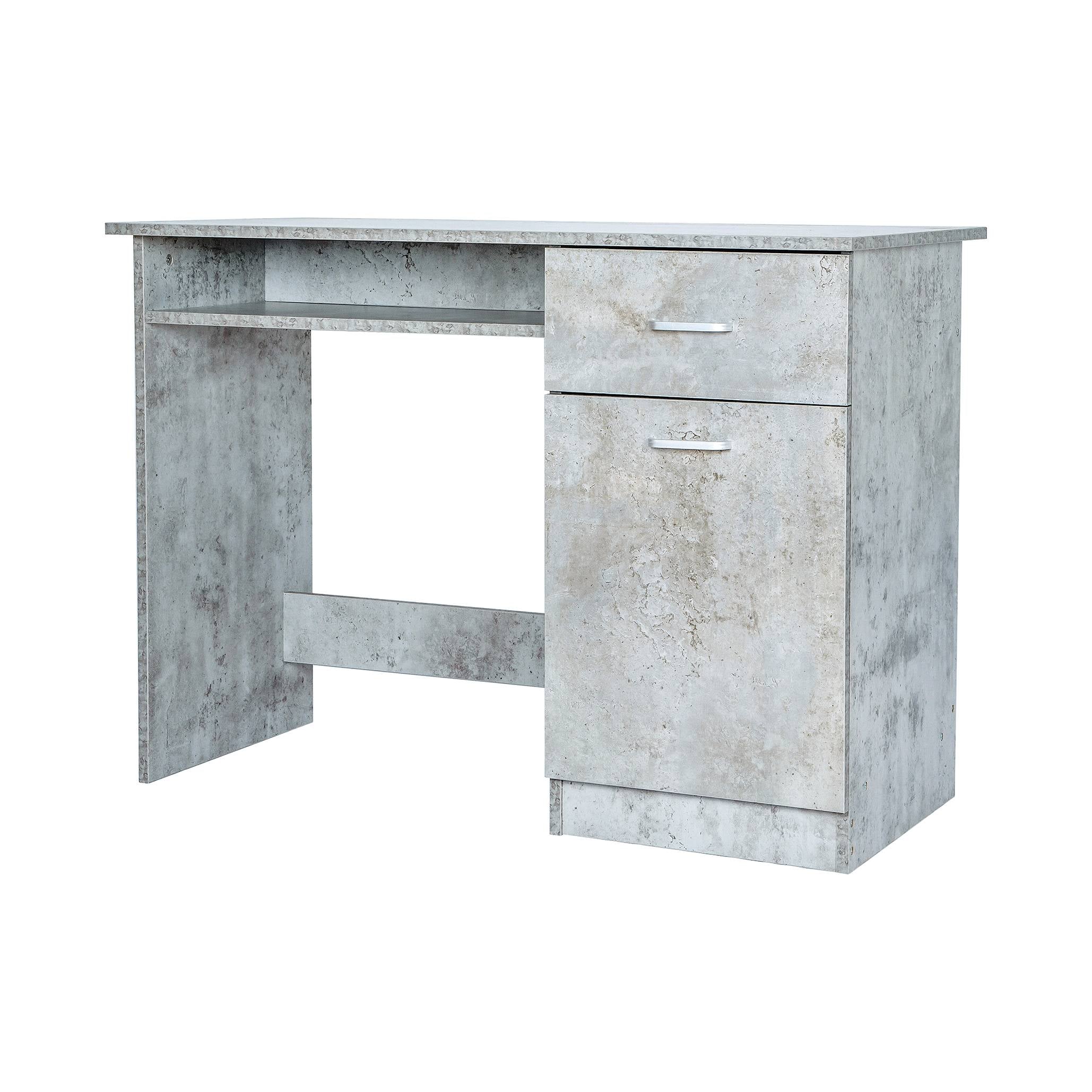 Scrivania con cassettiera