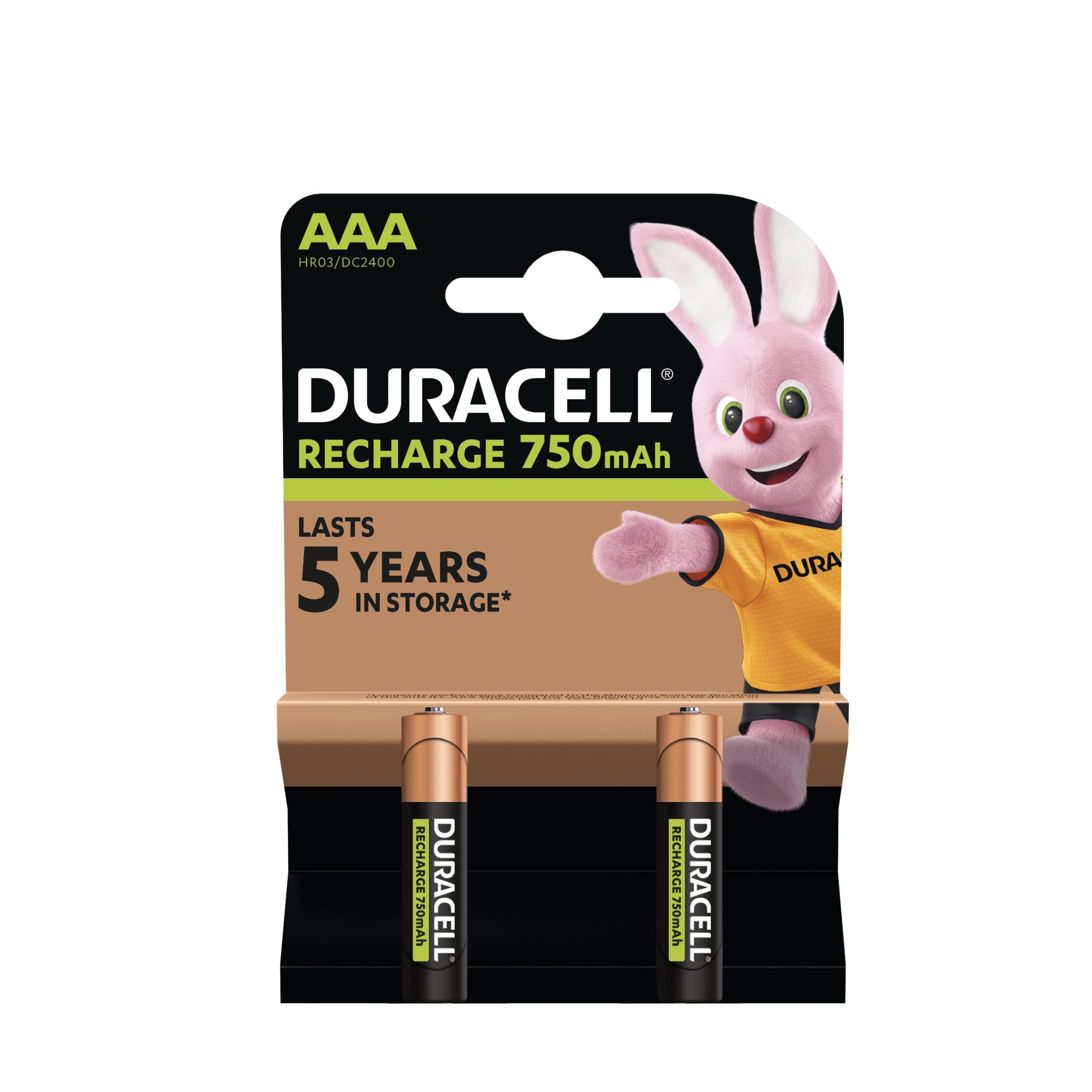 Duracell batterie pile ministilo 750 MAh HR03