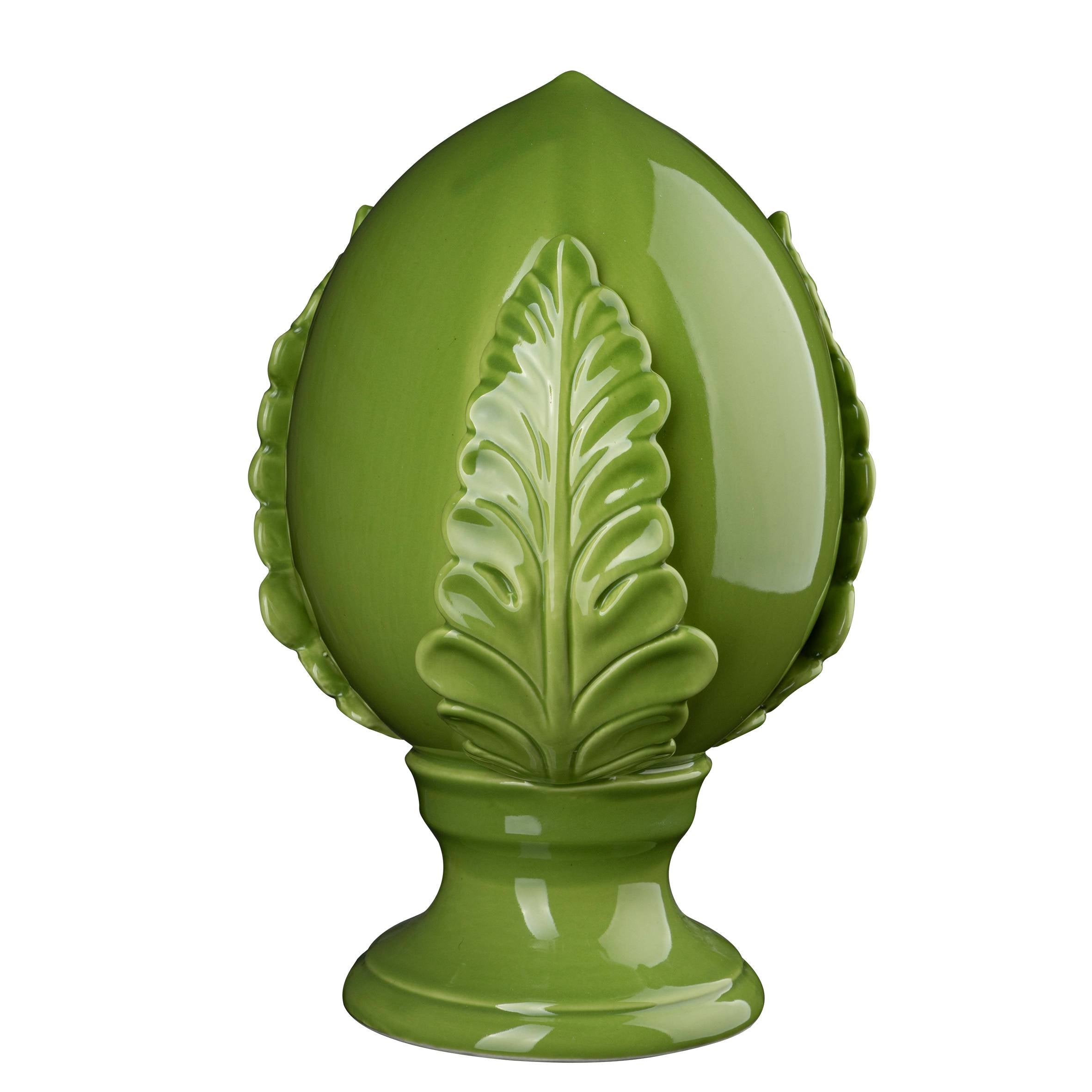 Pumo decorativo in porcellana 27 cm 6