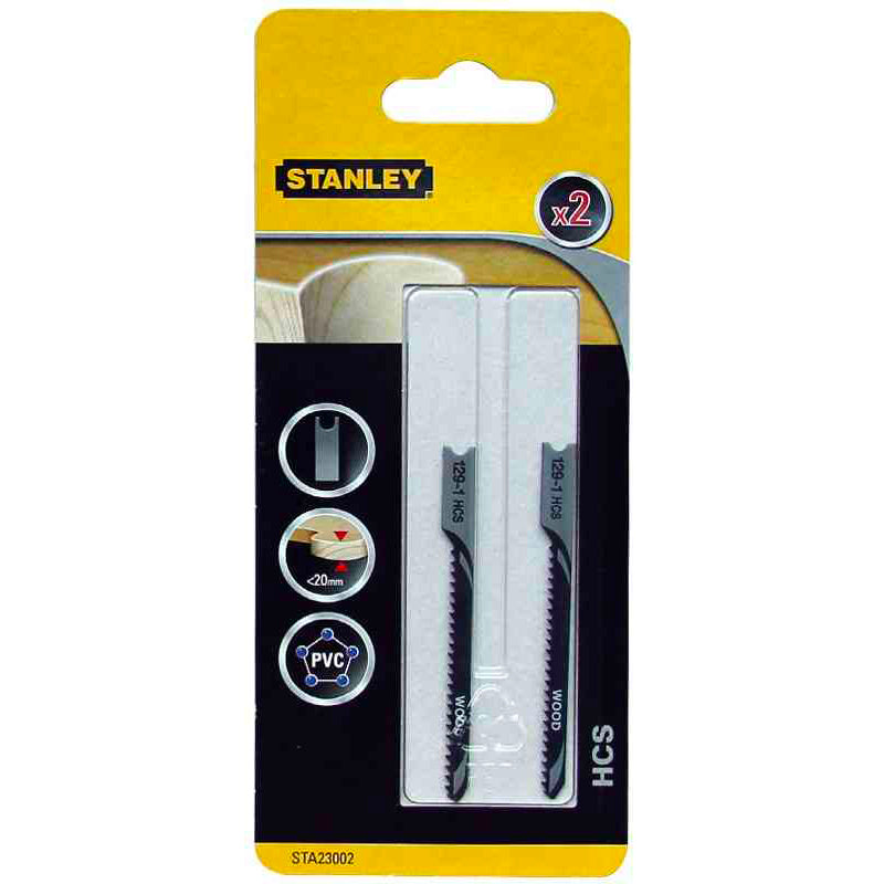 Stanley 70x2mm lame tagli curvilinei U