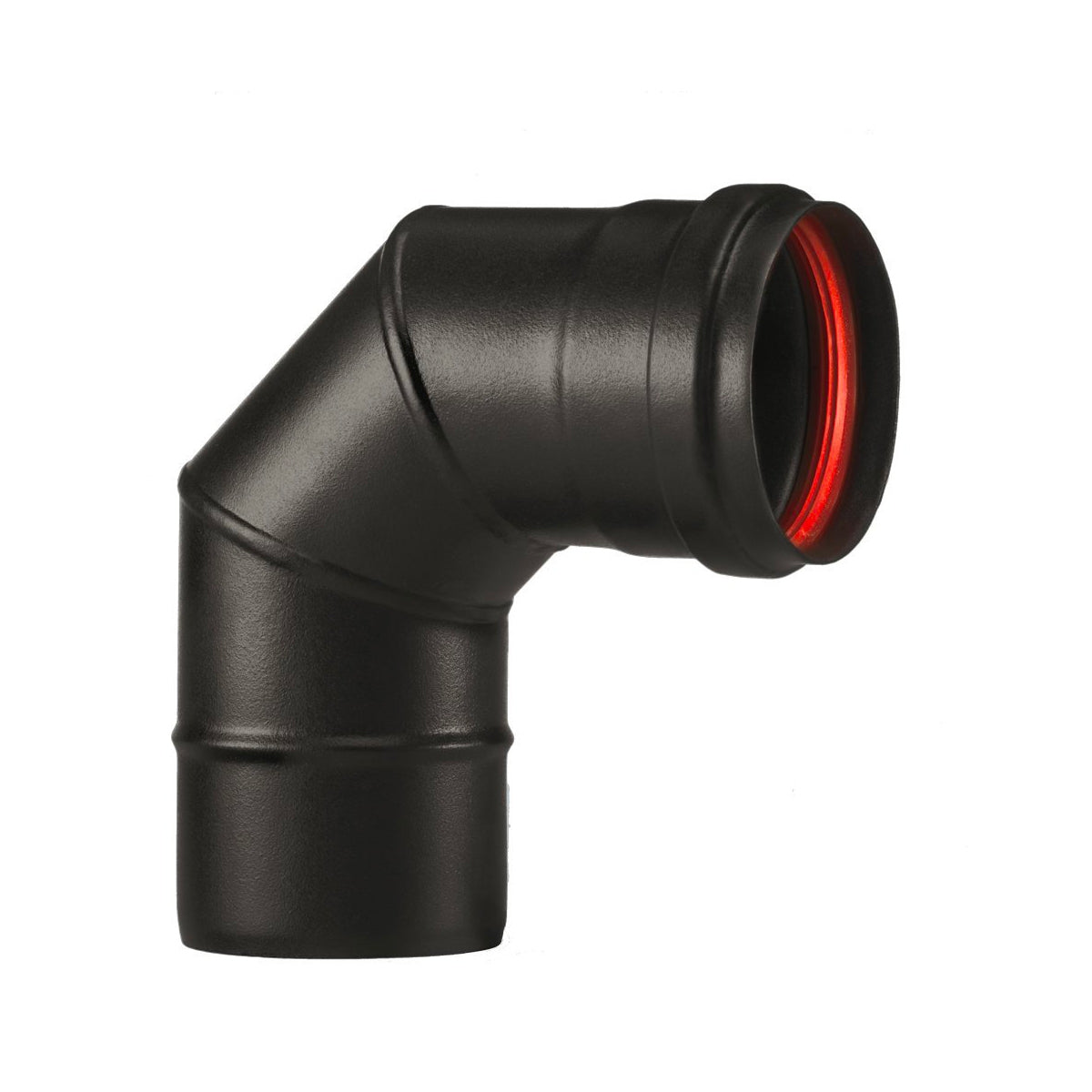 Tubo curva porcellanata Ala 80 mm x 90¬∞