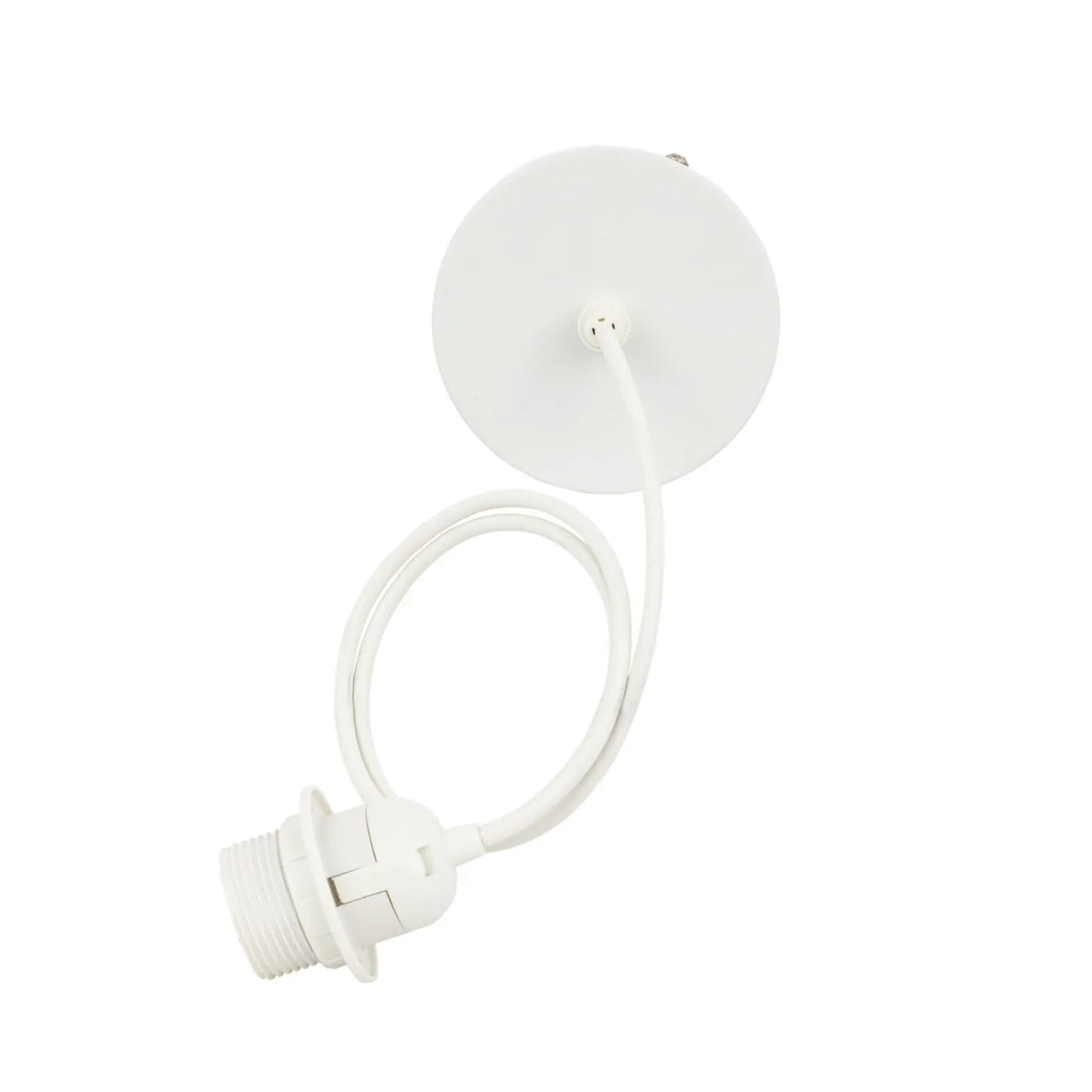 Cavo elettrico per sospensione in metallo bianco ‚Äì 80 cm