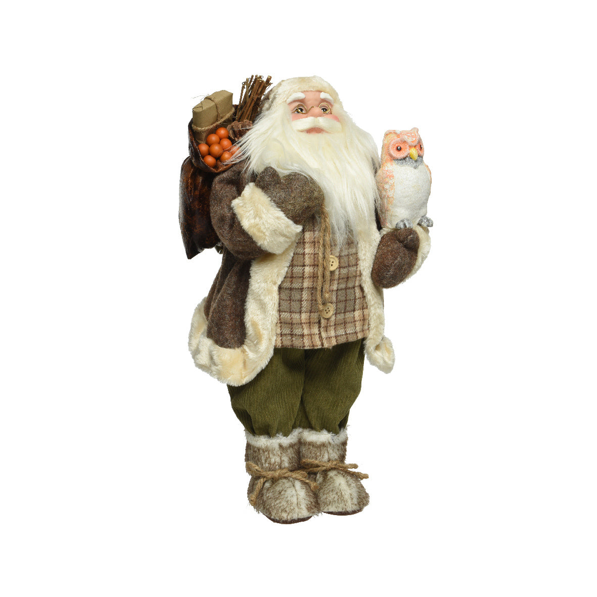 Babbo natale con pacchi regalo