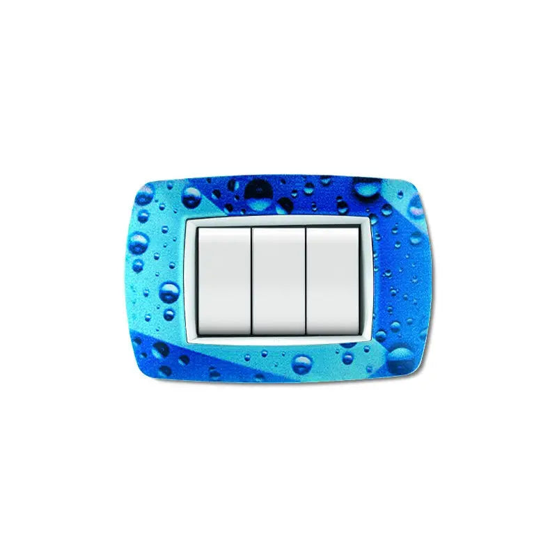 Placca Life Fantasy 3 posti Bolle