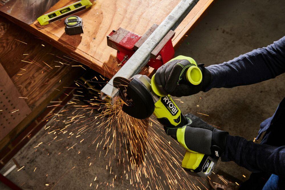 Smerigliatrice Angolare Brushless HP Ryobi 18V ONE+ Senza Batteria 4