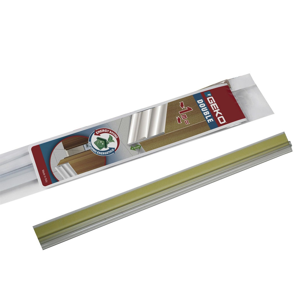 Paraspiffero adesivo trasparente con spazzola 1 mt