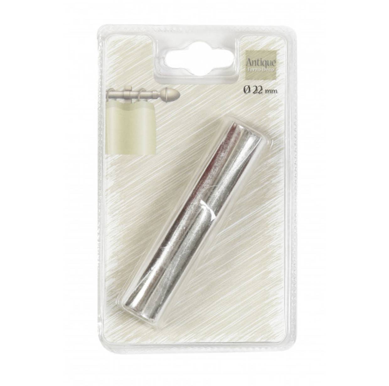 Unione interna in metallo per bastoni