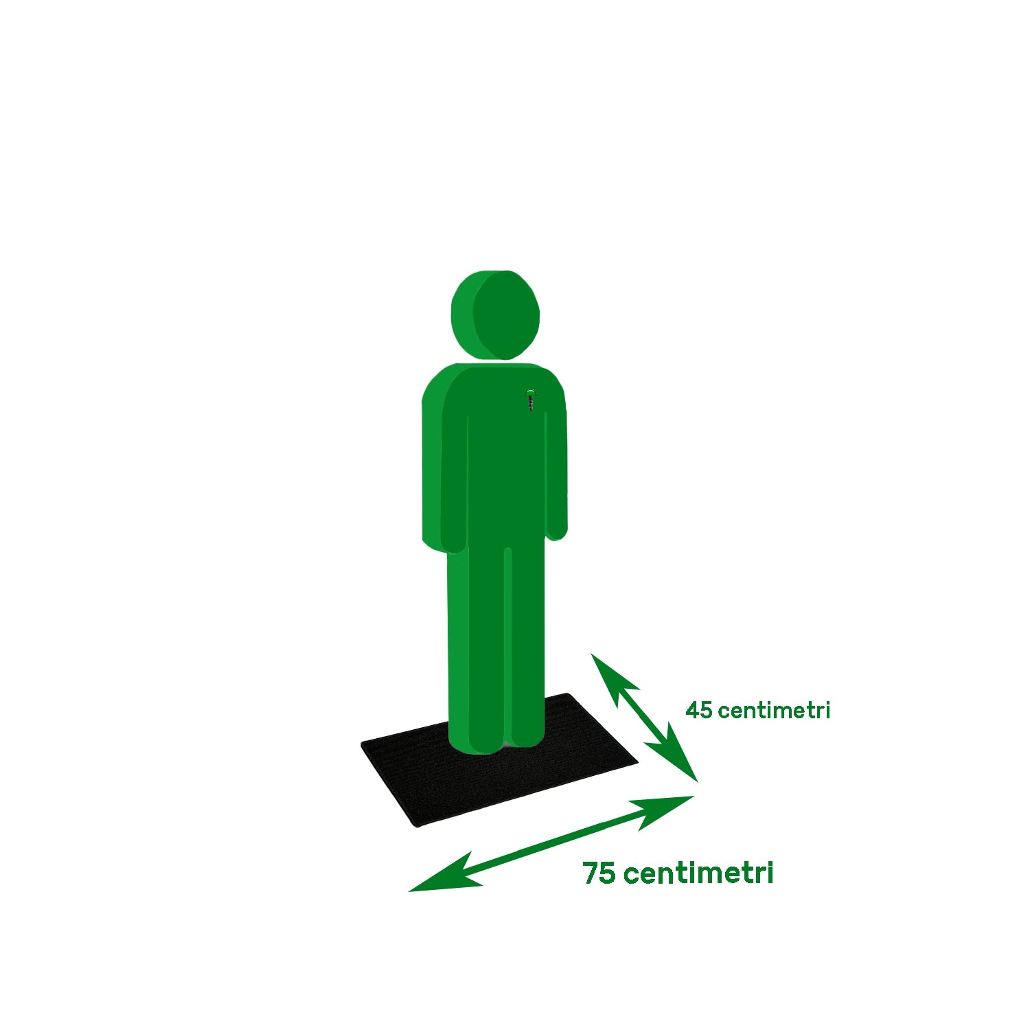 Zerbino Ceramiko 45 x 75 cm