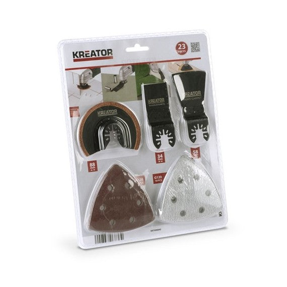 Set 23 lame e carte abrasive