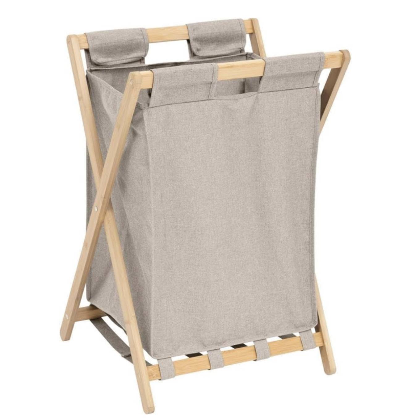 Cesto per Biancheria Tidy Box 50L Pieghevole - Grigio