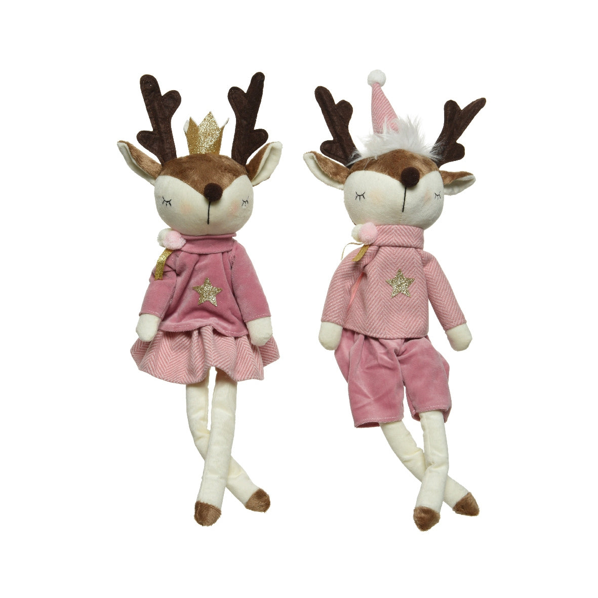 Renna decorativa natalizia Kaemingk 46 cm