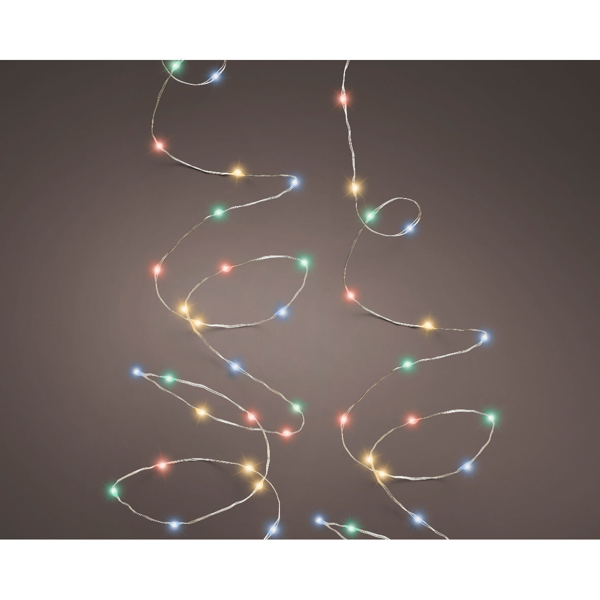 MicroLED catena multicolor