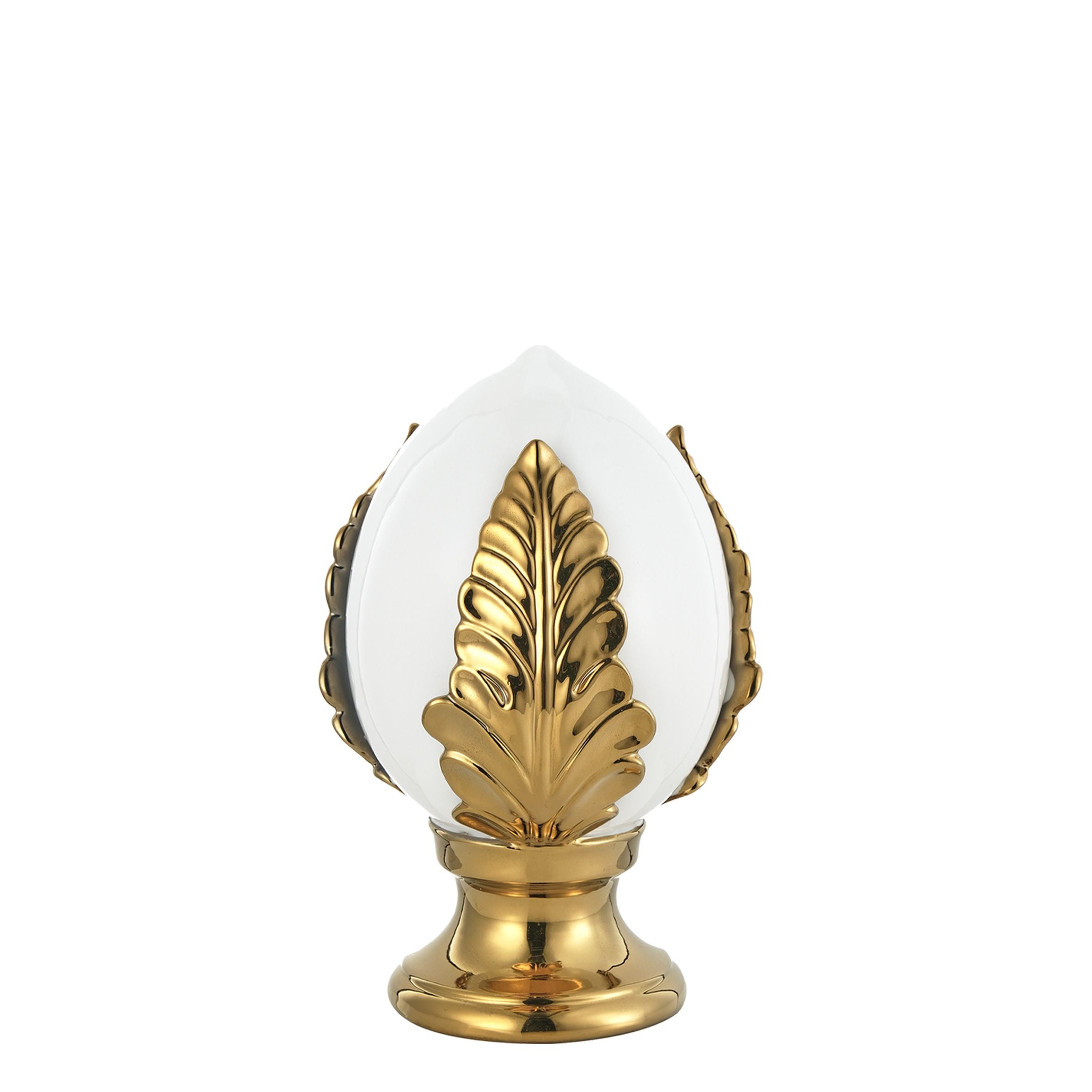 Pumo decorativo in porcellana 14 cm 3