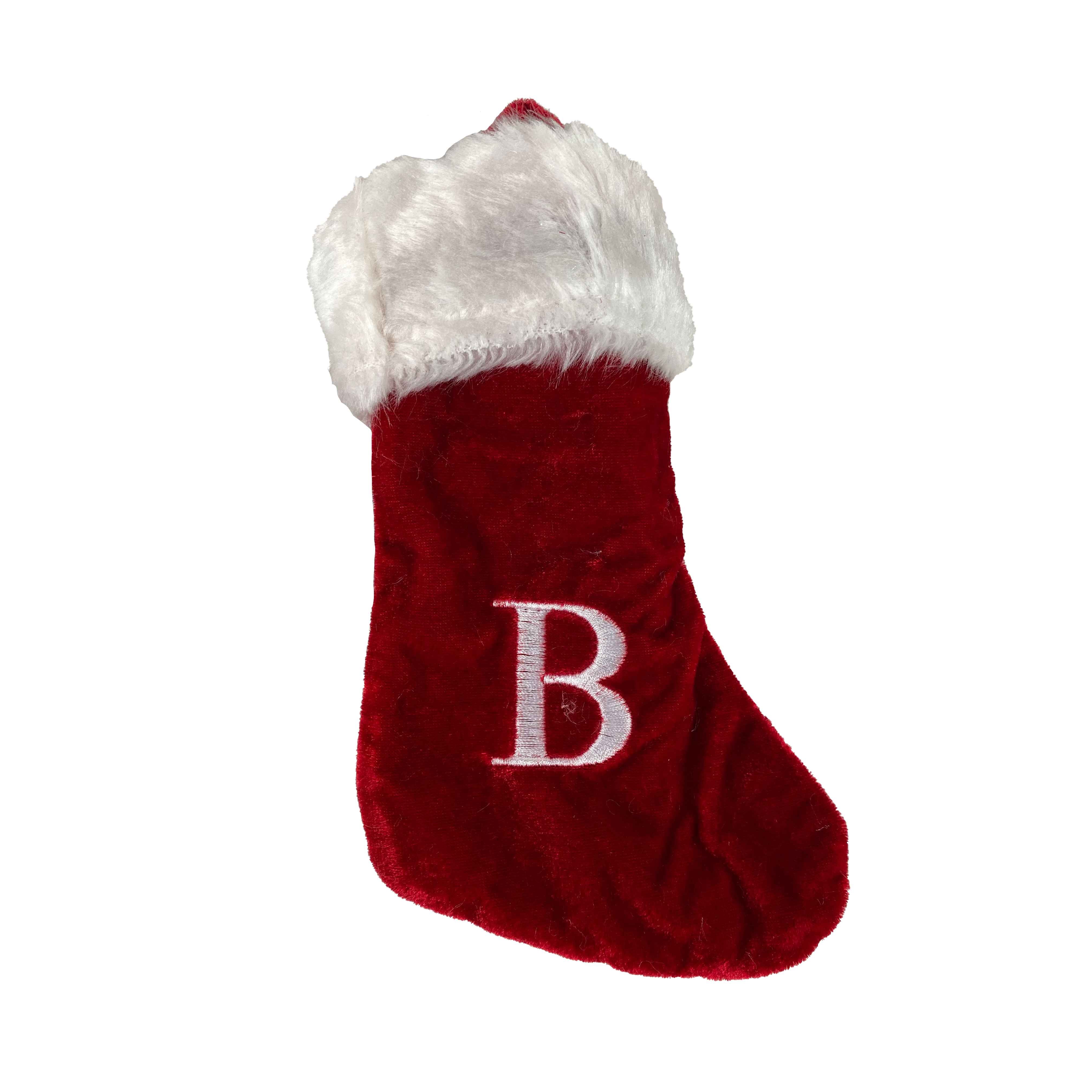 Addobbo albero mini calze con lettere Christmas inspiration 14