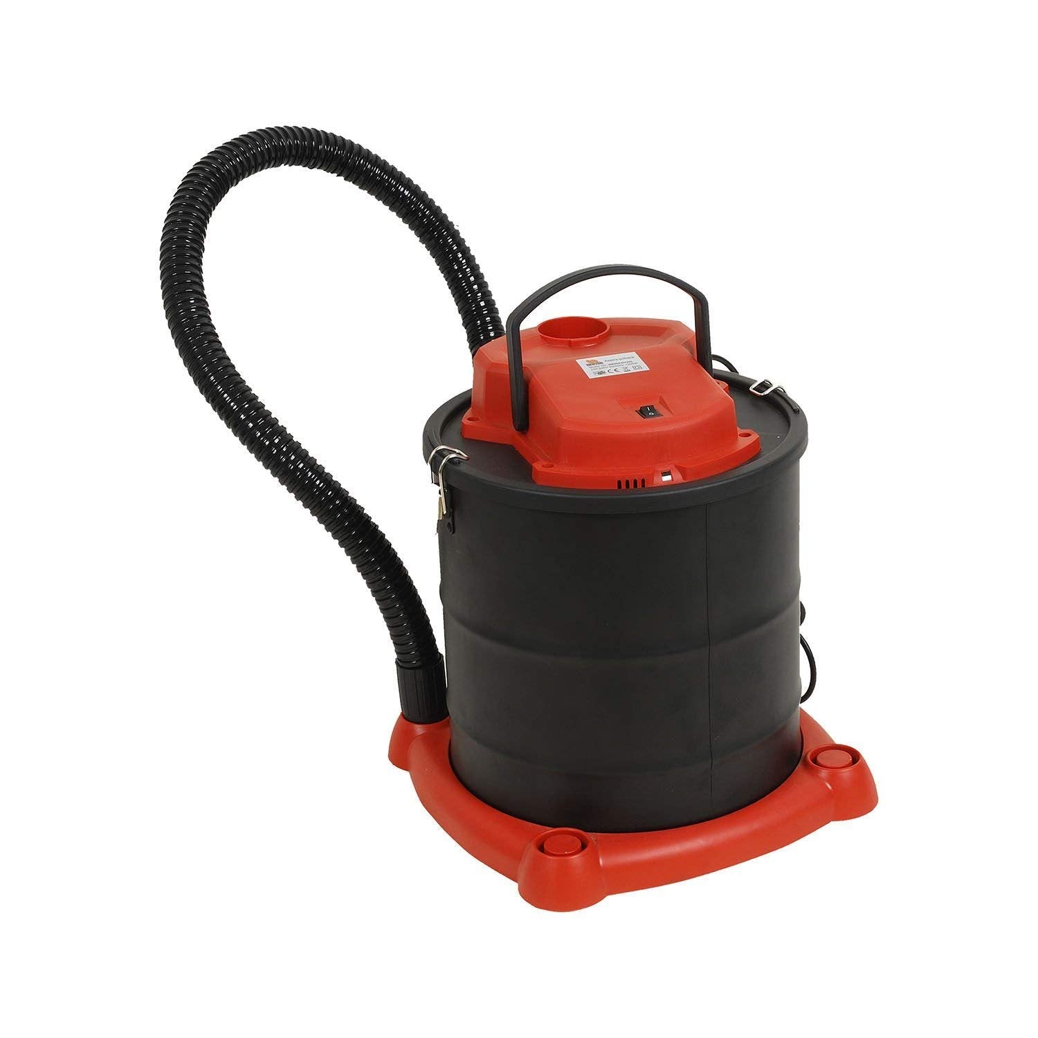 ASPIRA CENERE FUSTO INOX 1200 WATT CON RUOTE LITRI 20 - NEWTON NEWASH20L