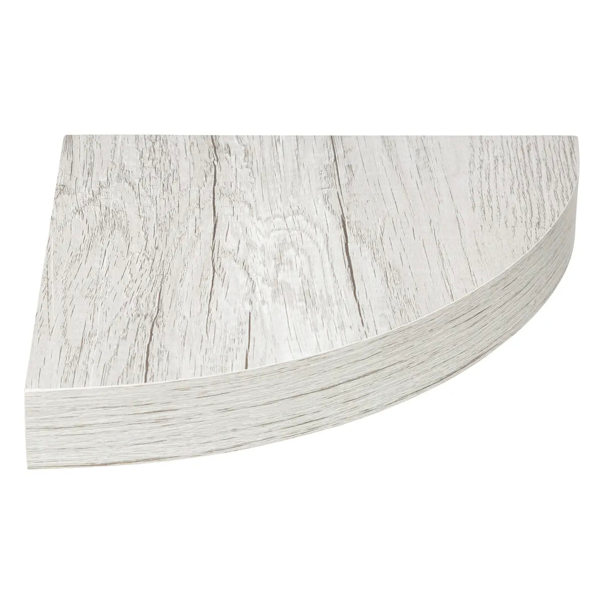 Mensola Angolare "Fixy" Grigia ‚Äì L. 25 x P. 25 x H. 3,8 cm