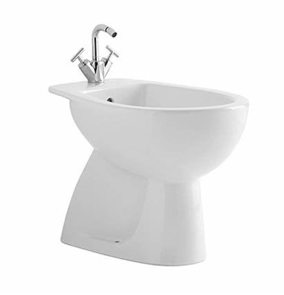 BIDET COLIBRI' SERIE DA TERRA COLORE BIANCO 3
