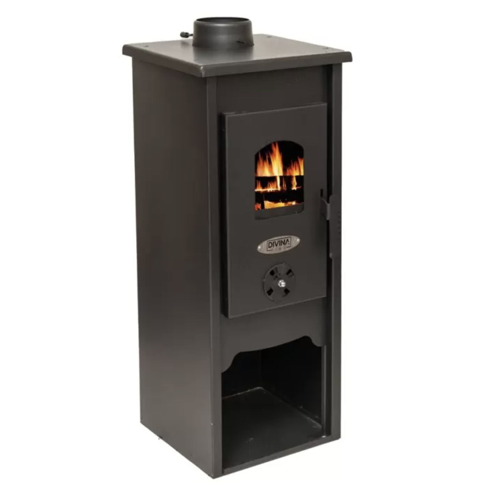 Stufa a legna in acciaio Irina 6,1 KW