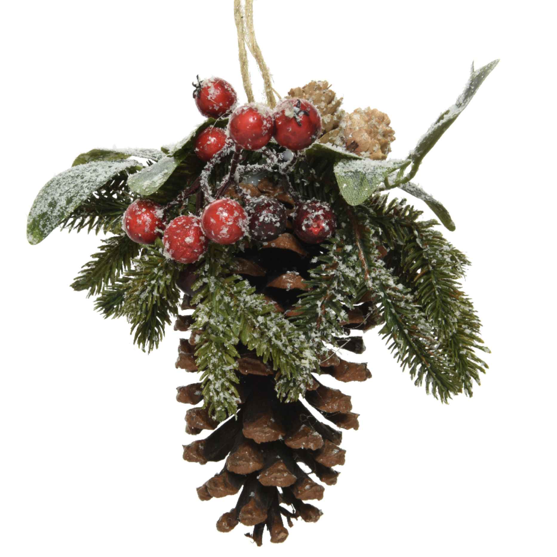 Pendaglio pigna con bacche