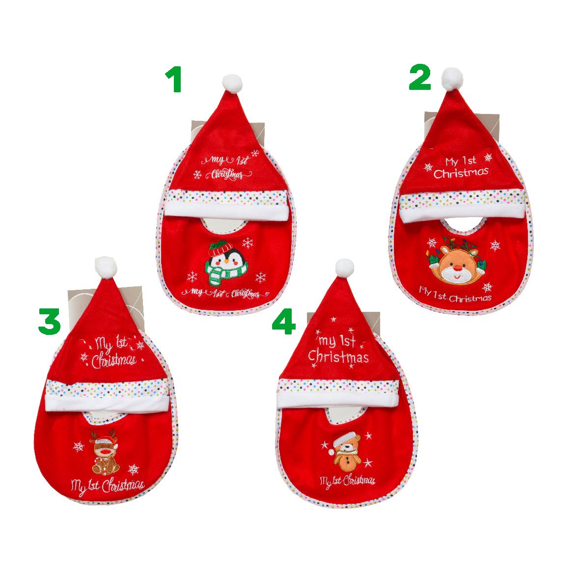 Set bavetto e cappellino