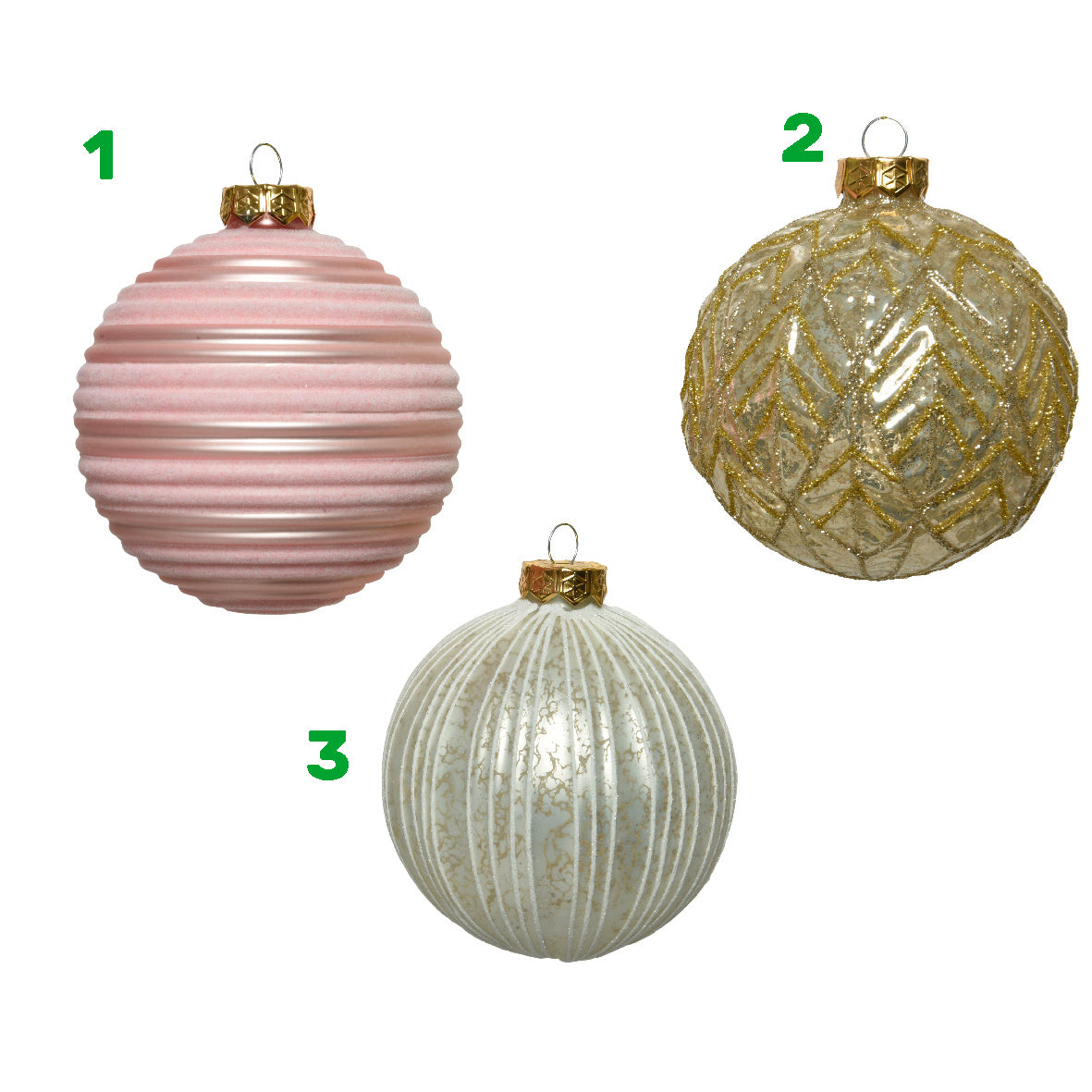 Palla di vetro anticata 4