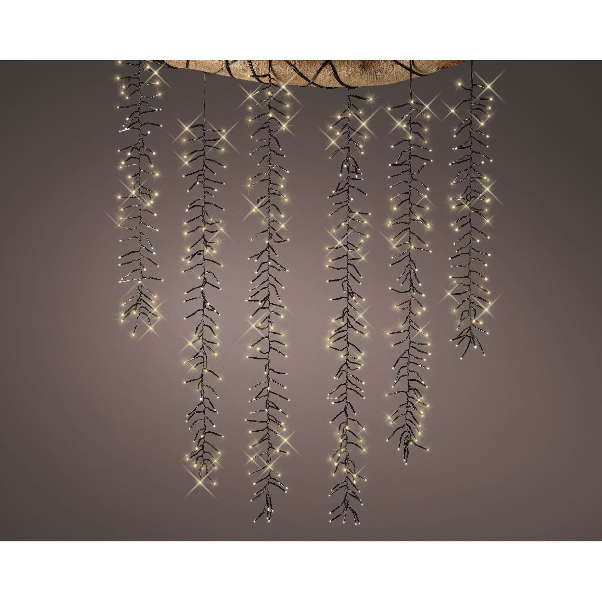 Cascata luminosa LED da esterno