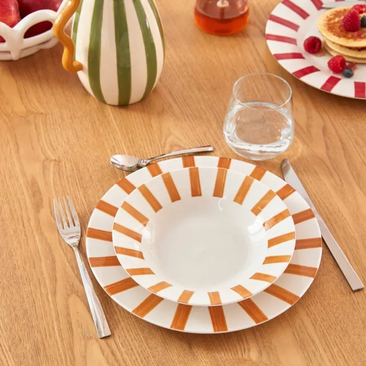 PIATTO FONDO IN CERAMICA "CHERI" 3