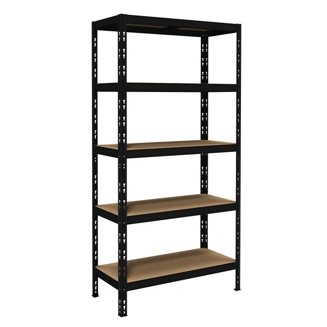 Scaffale 5 ripiani 90x40x180 cm