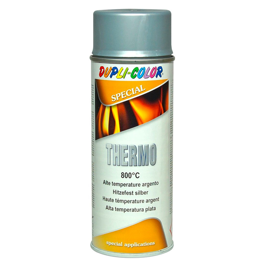 Vernice spray a base di resina siliconica argento 400 ml