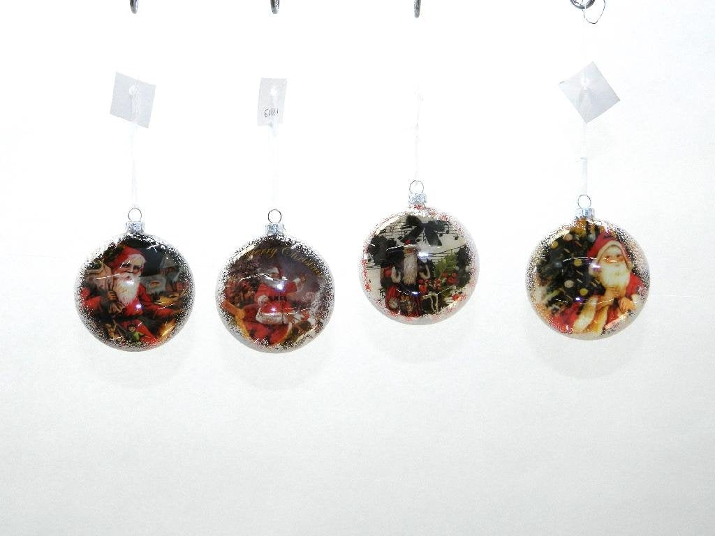 Palla di natale in vetro