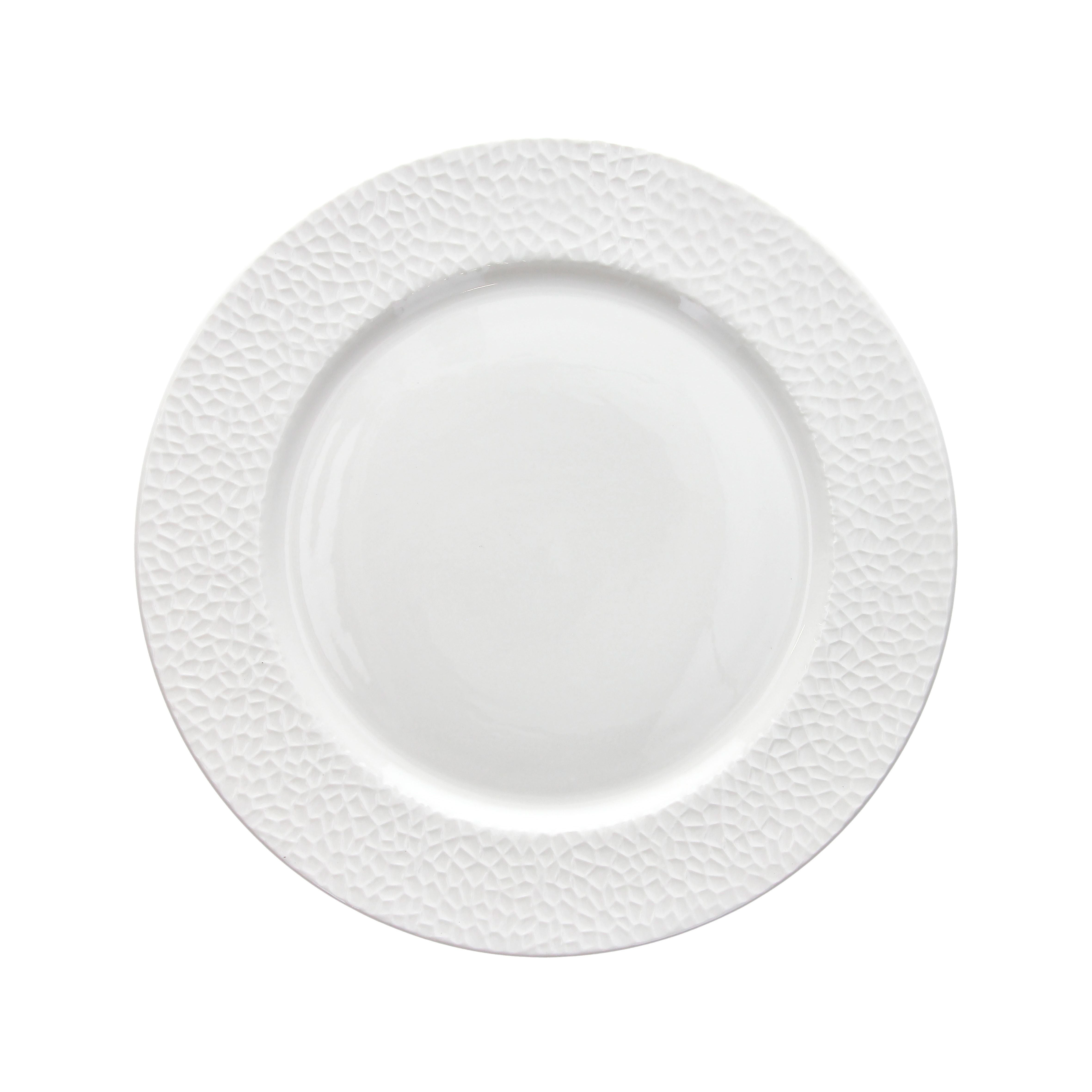 Piatto bianco Tognana