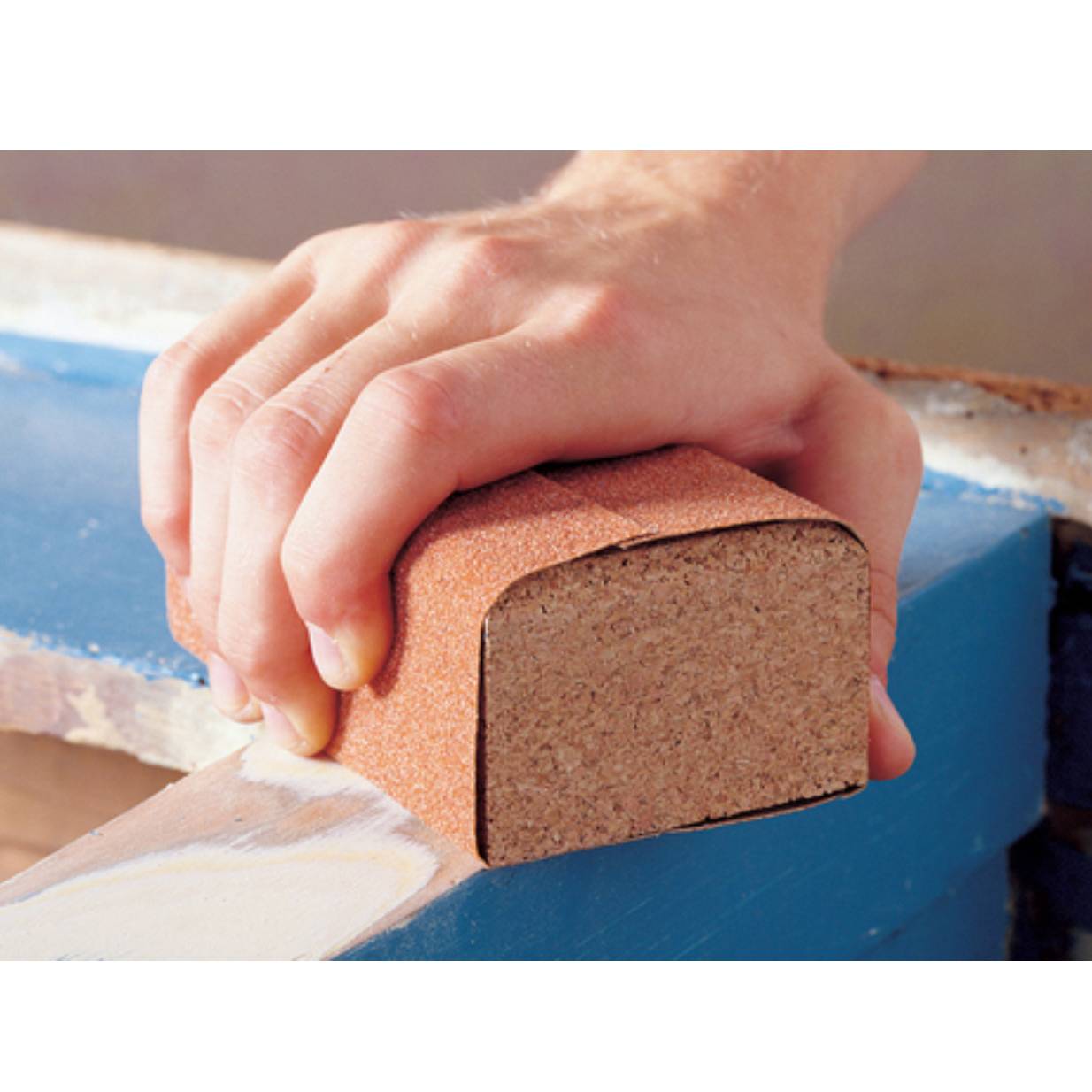 Tampone abrasivo sughero 123x67x45 mm WOLFCRAFT 3