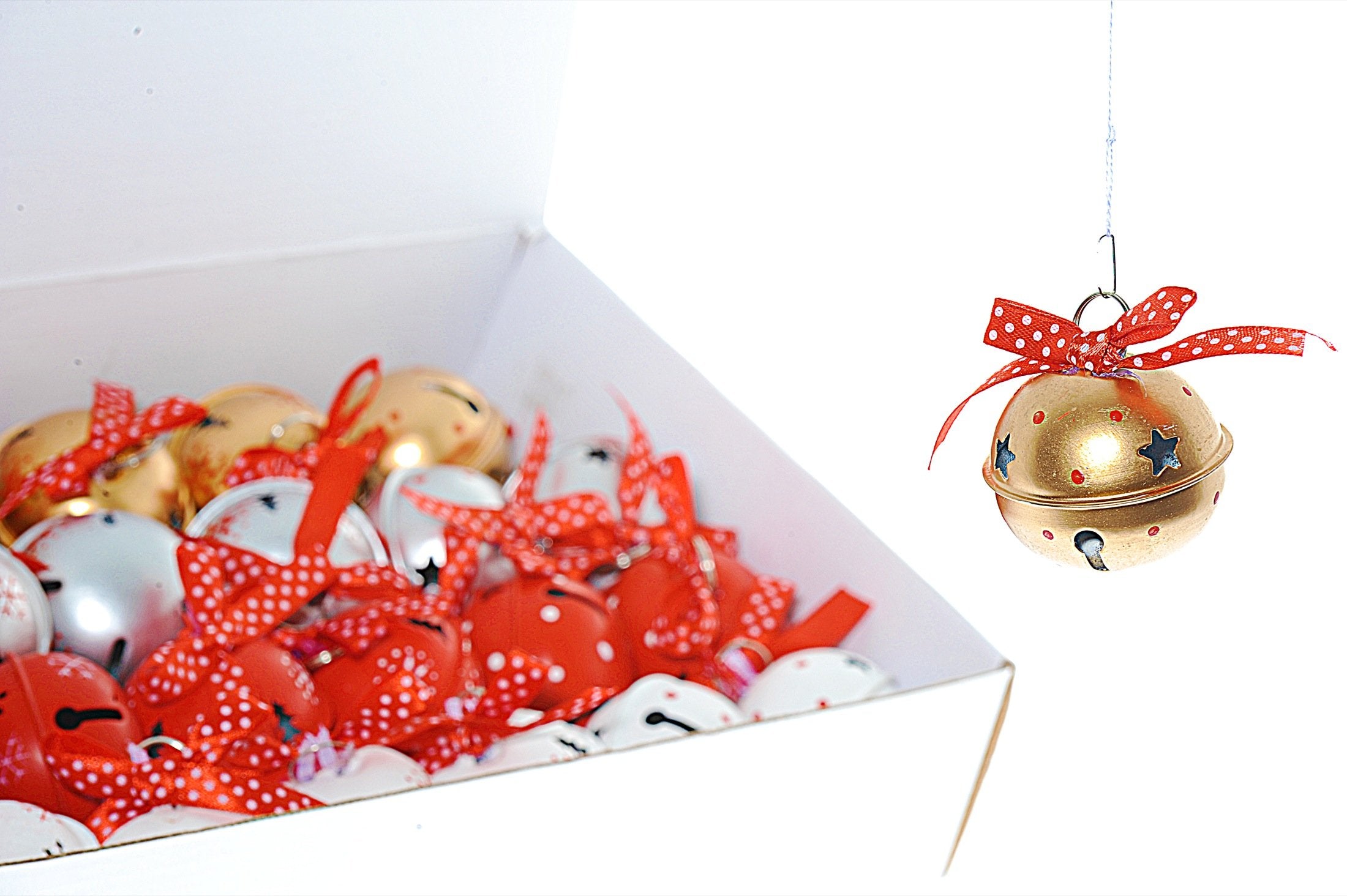 Segnaposto campanella in latta