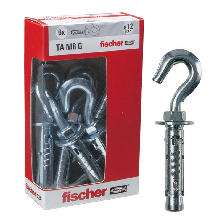 Fischer tasselli in acciaio Tam 8 G