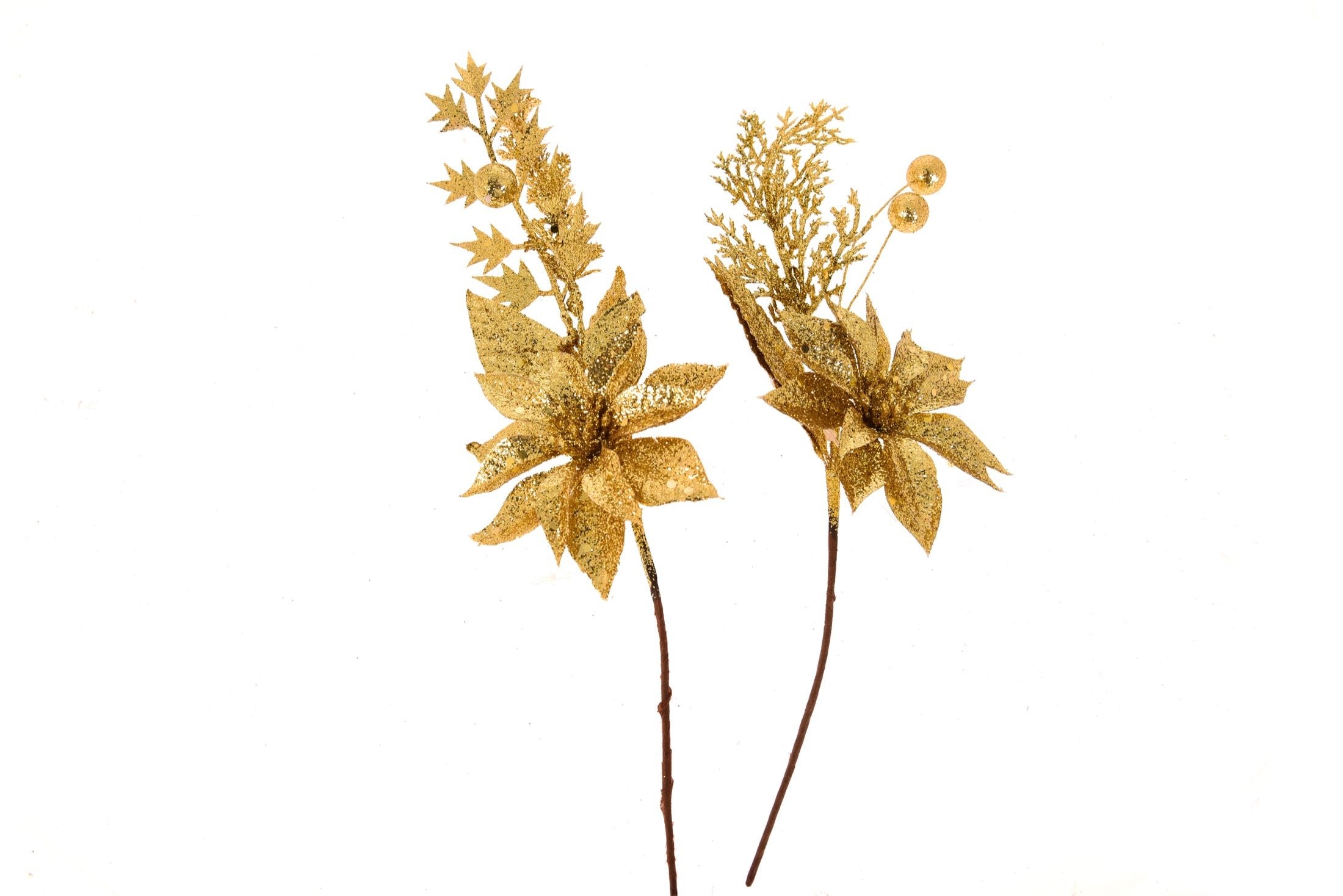 Pick natalizio glitter