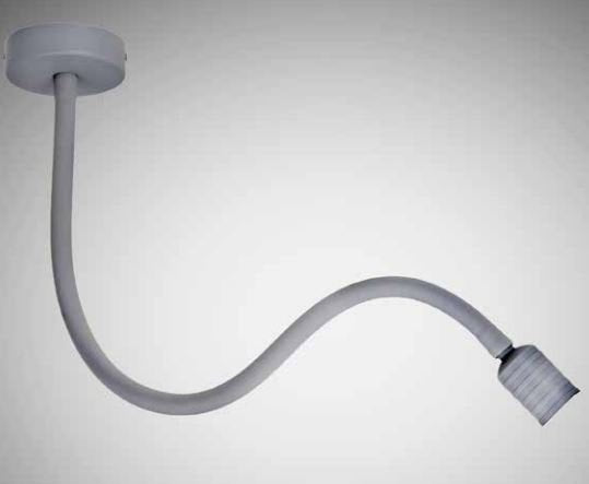 APPLIQUE FLESSIBILE GRIGIO 81 CM 42 W 1XE27