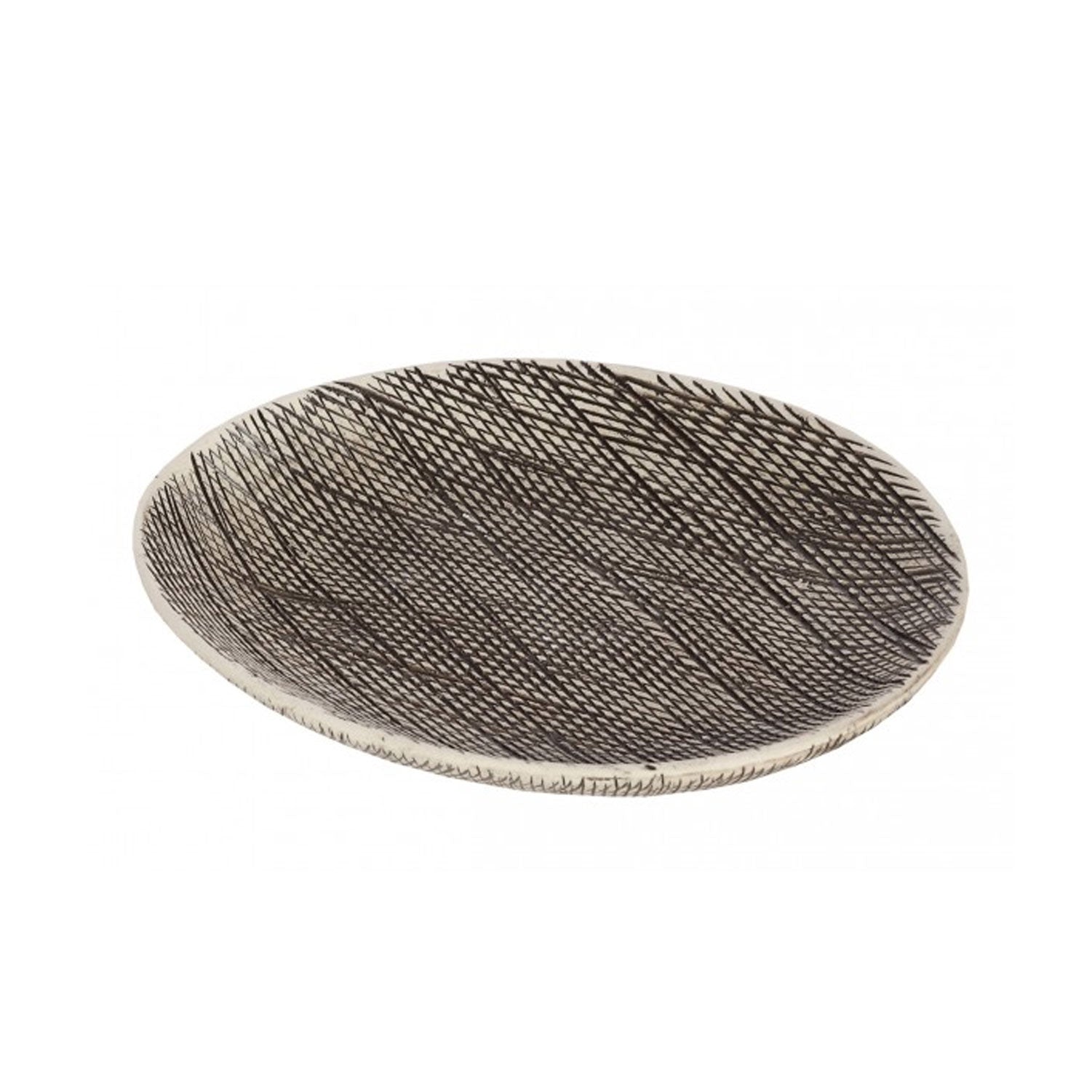 Portasapone in Ceramica Grigio Safari