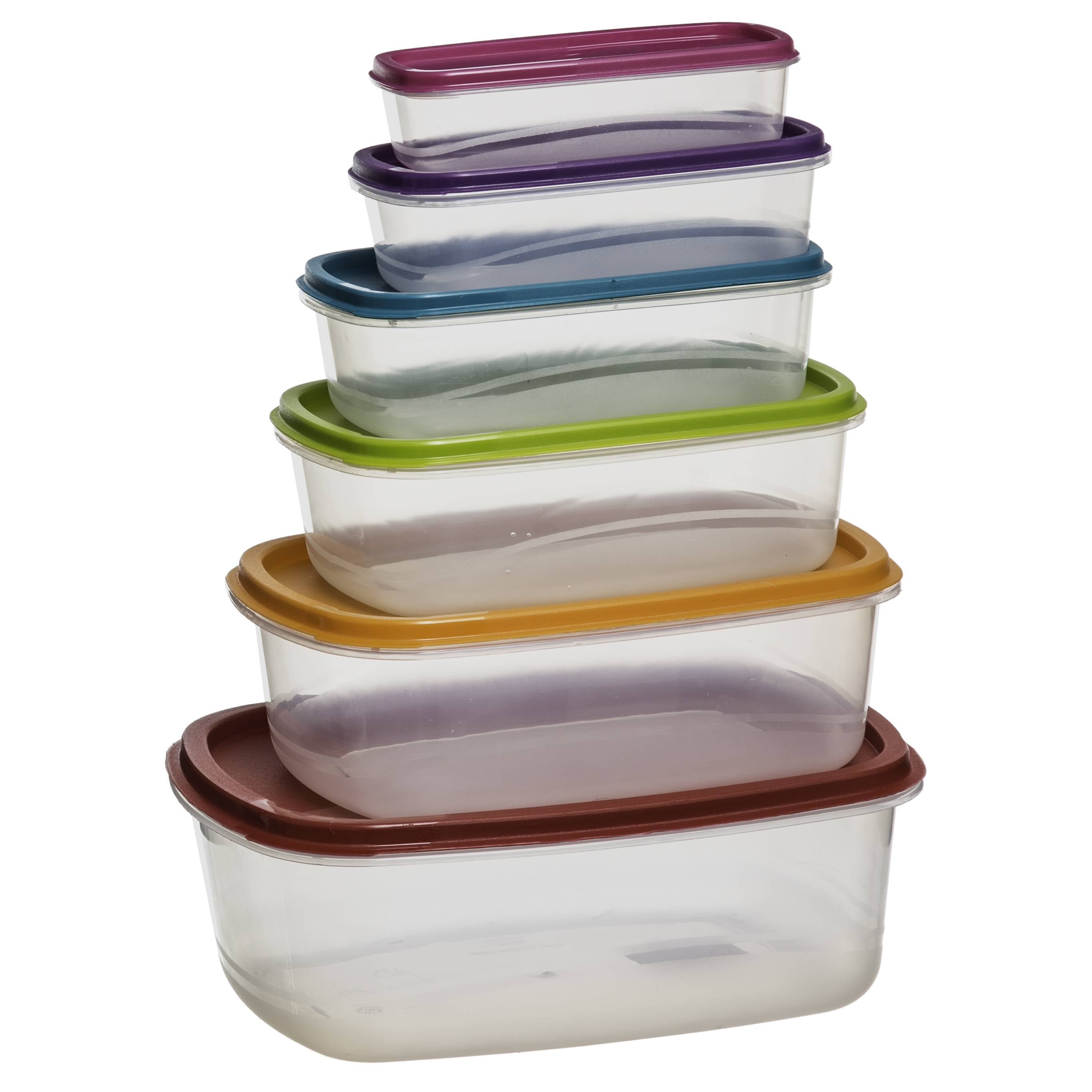 Set 6 contenitori Colorati