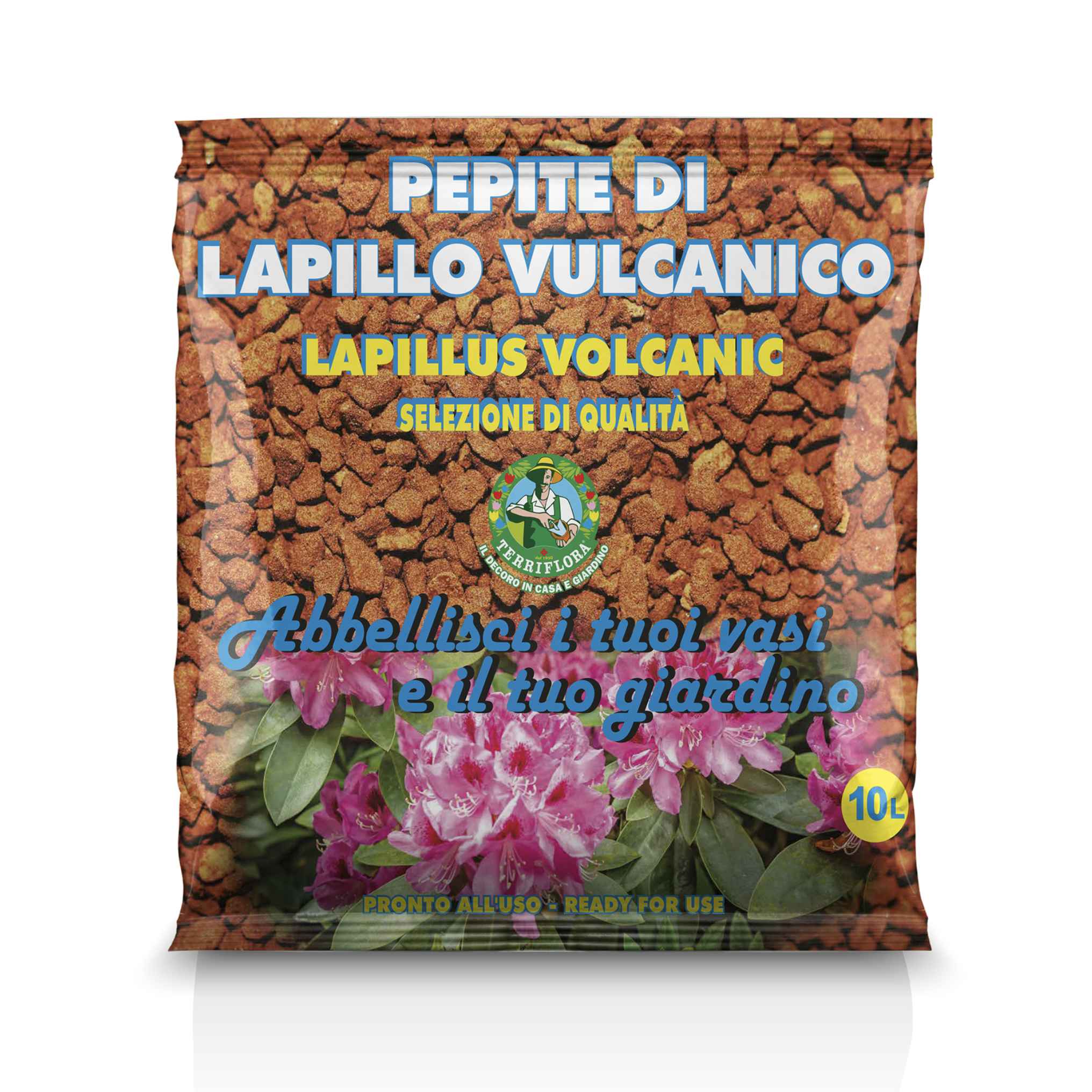 Pepite di lapillo vulcanico 10 lt