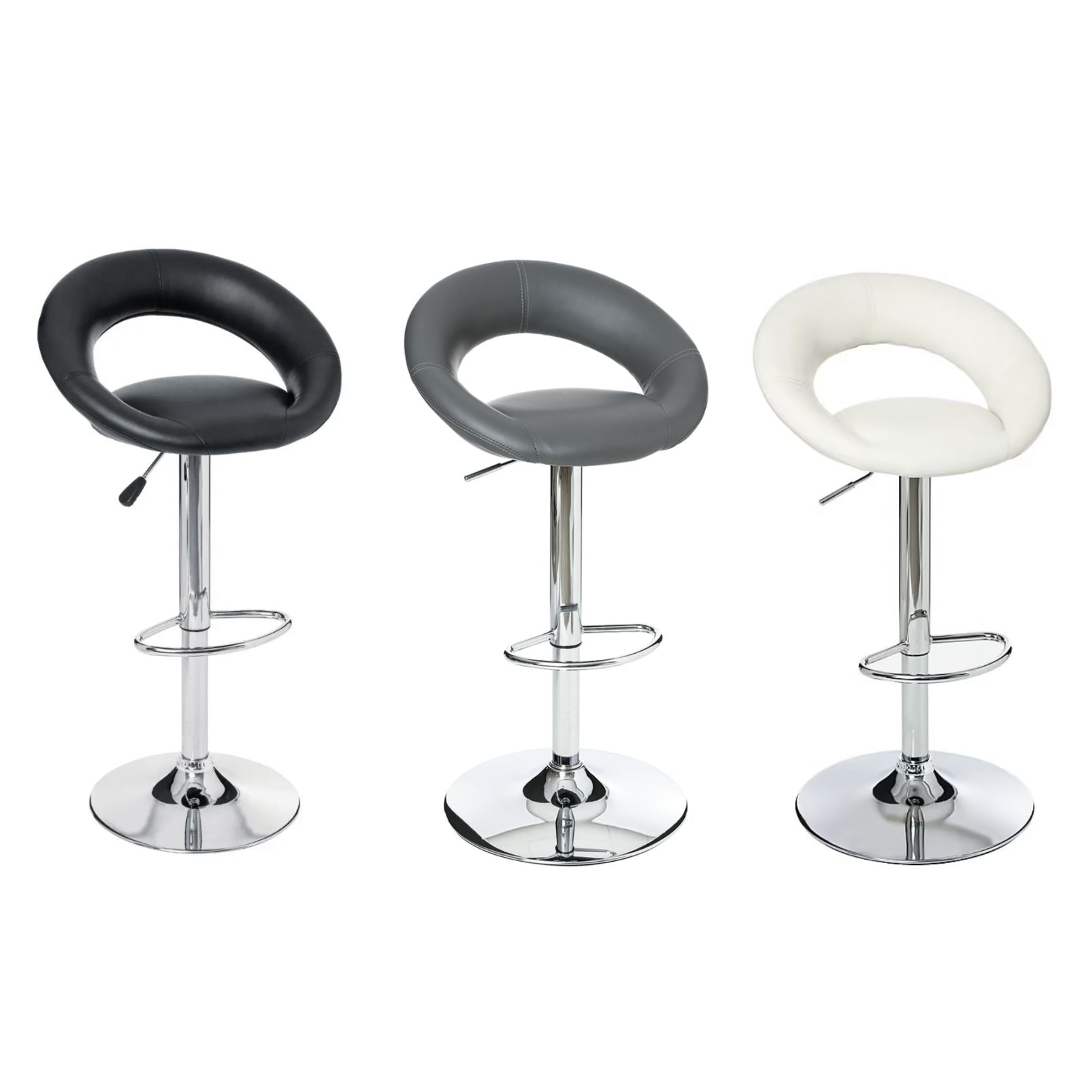 Sgabello da bar ‚ÄúSasha‚Äù ‚Äì Acciaio cromato