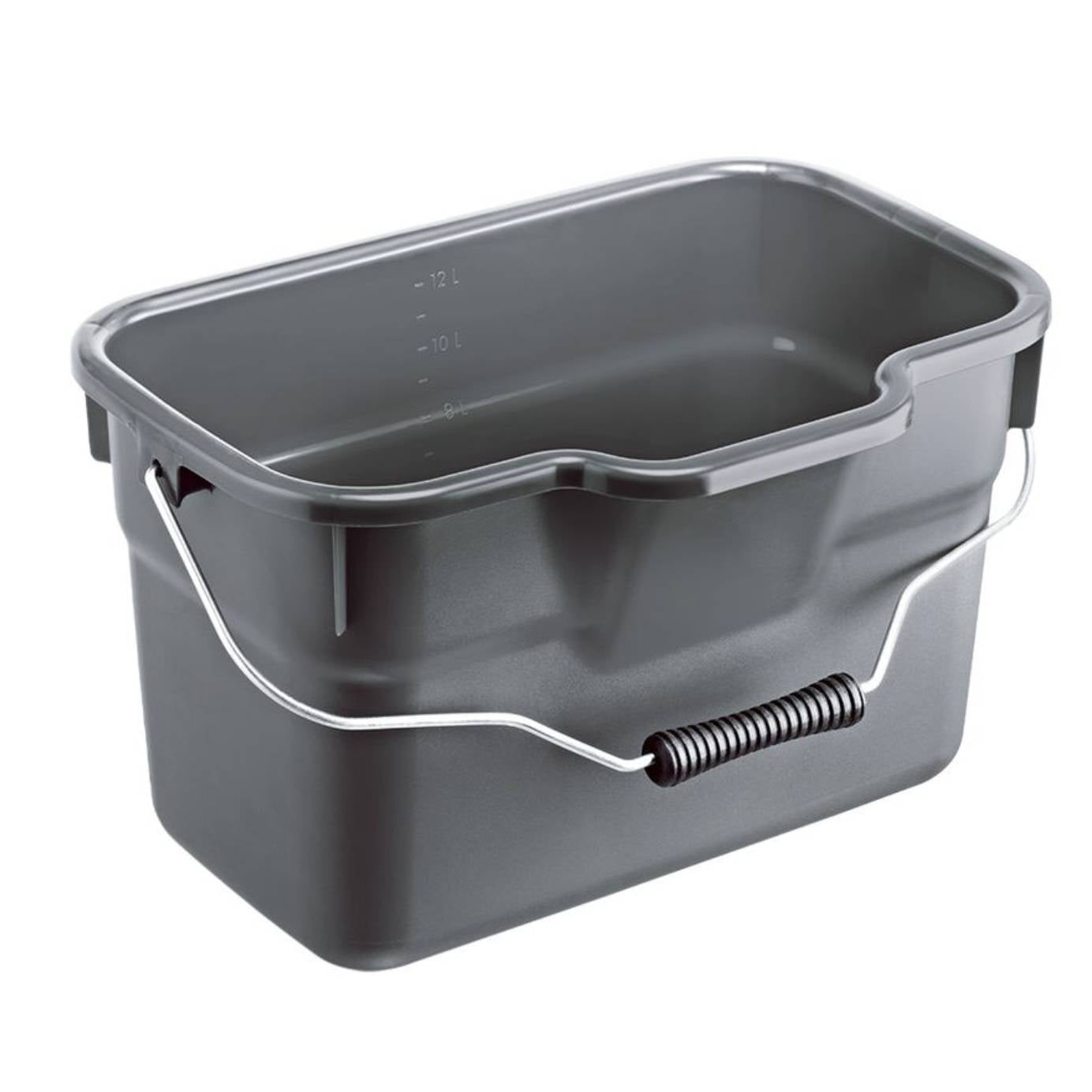 Secchio rettangolare 12 litri basic